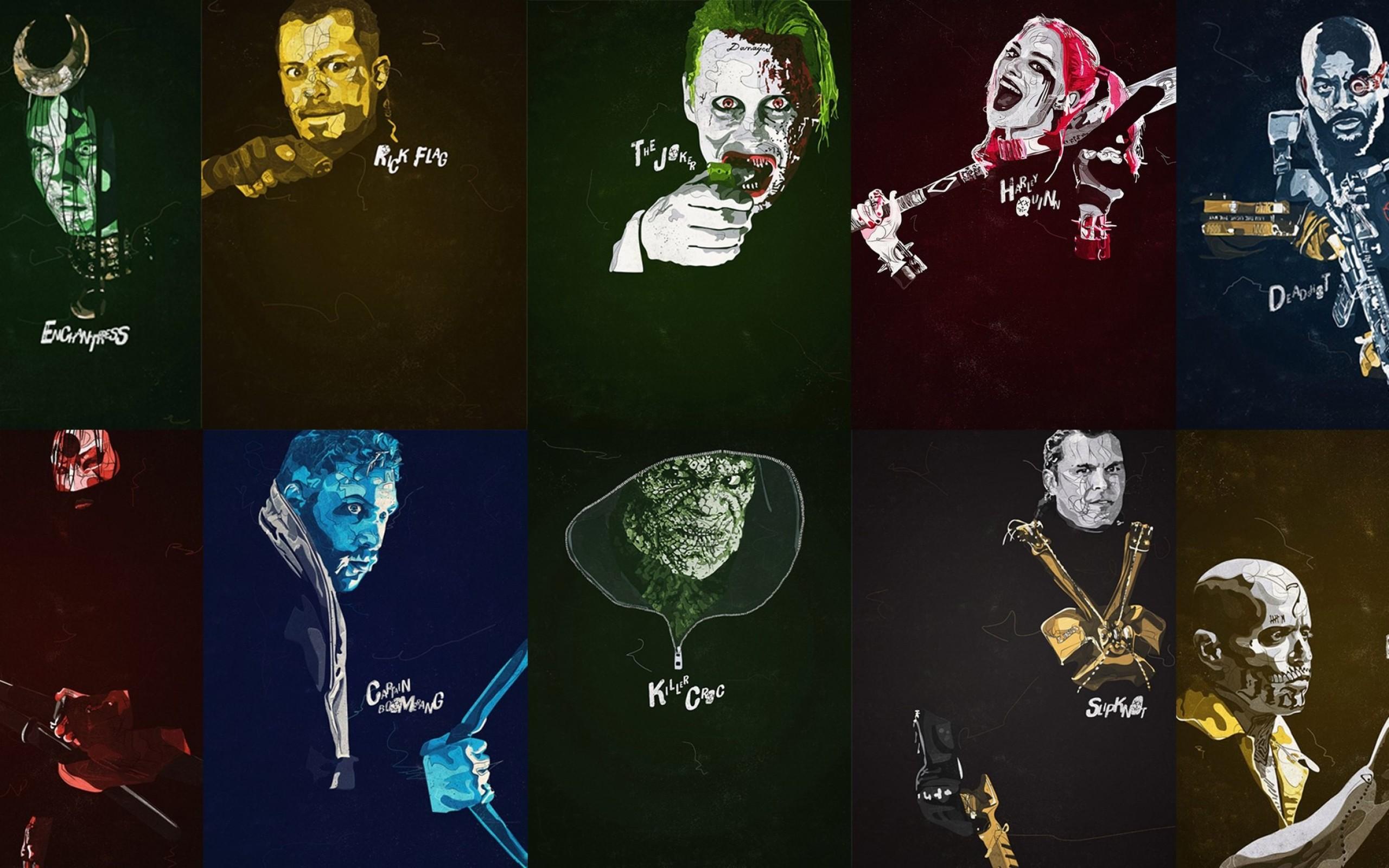 2560x1600 Suicide Squad MacBook Pro 13 Wallpaper Download
