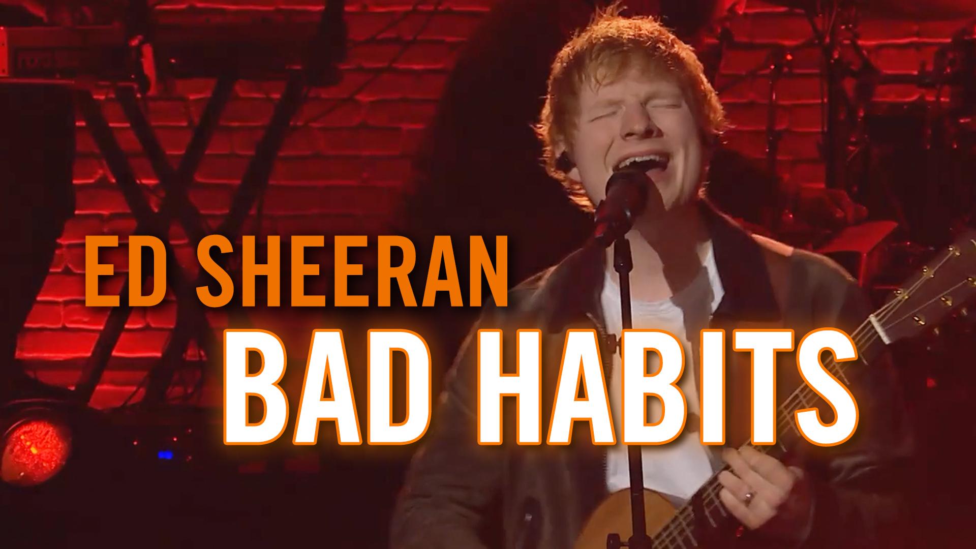 1920x1080 Watch The Late Late Show with James Corden: Ed Sheeran: Bad Habits
