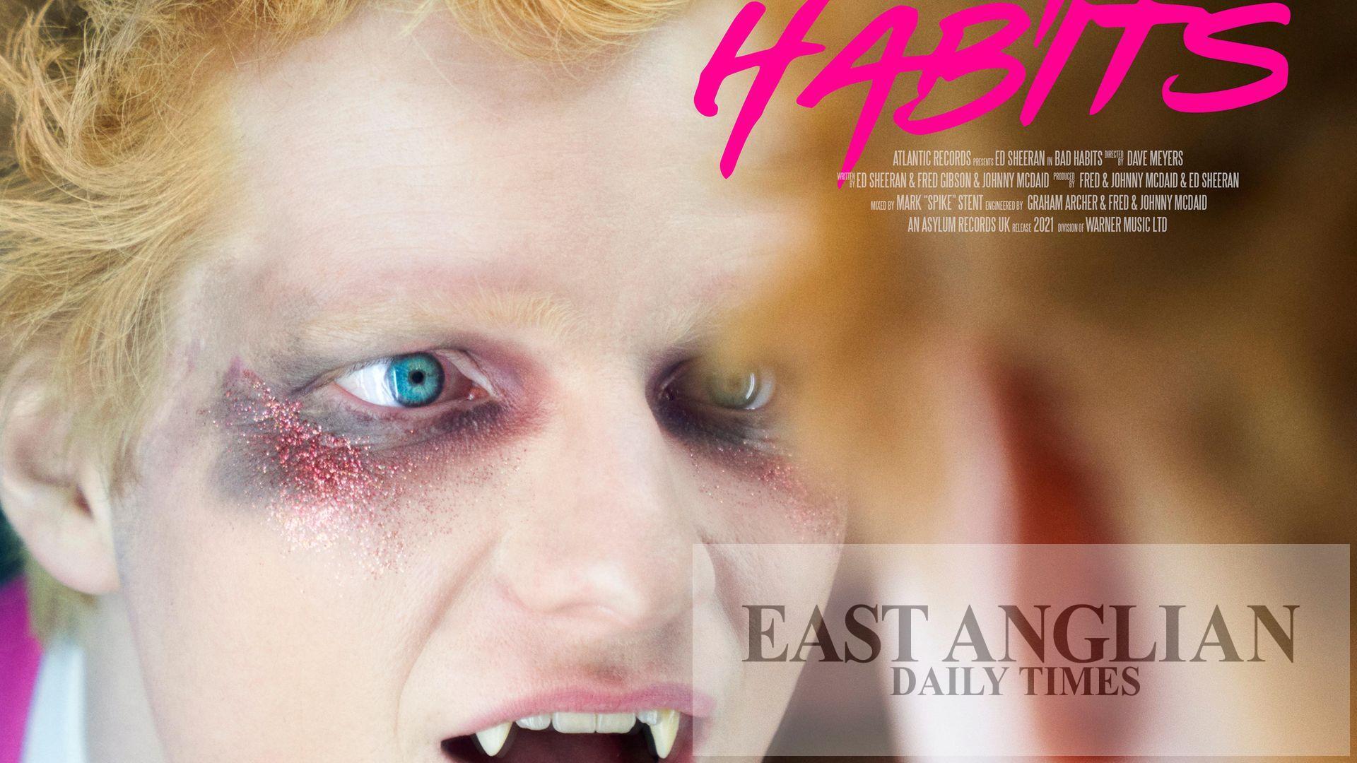 1920x1080 Ed Sheeran: New single Bad Habits is out now. East Anglian Daily Times
