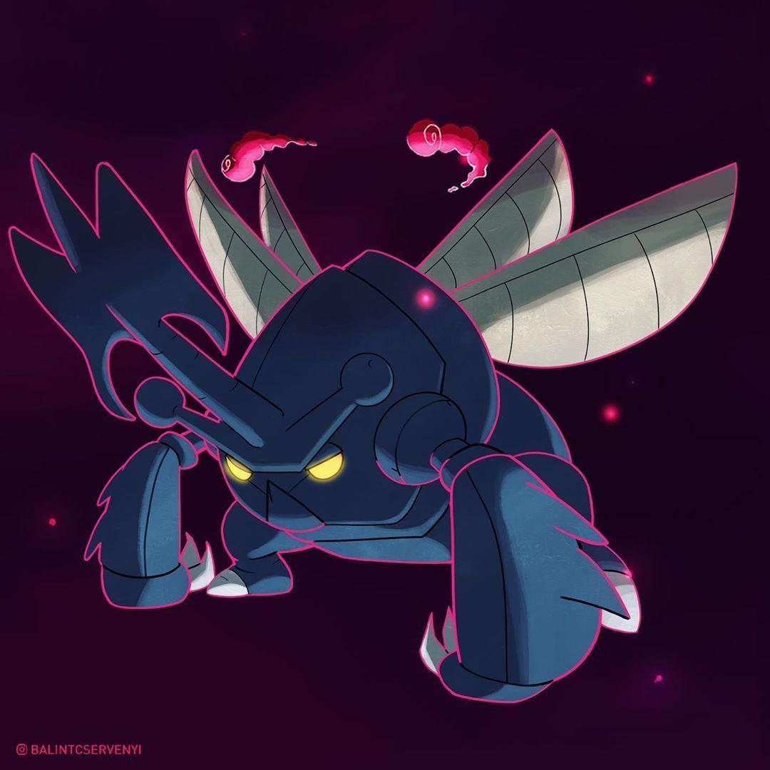 1080x1080 Bálint Cservenyi on Instagram: “Gigantamax Heracross