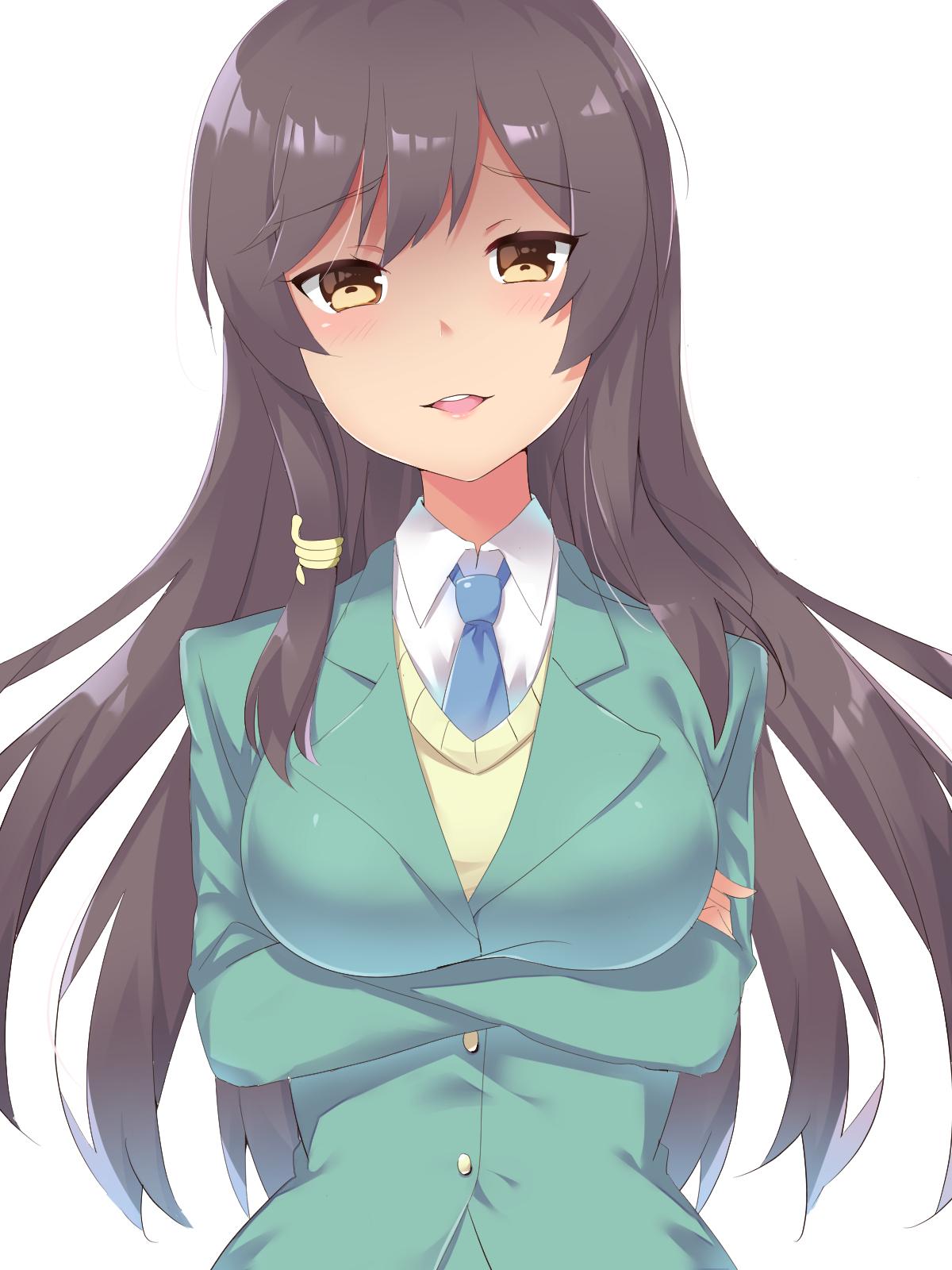 1200x1600 Hajimete no Gal (My First Girlfriend Is A Gal) Anime Image Board