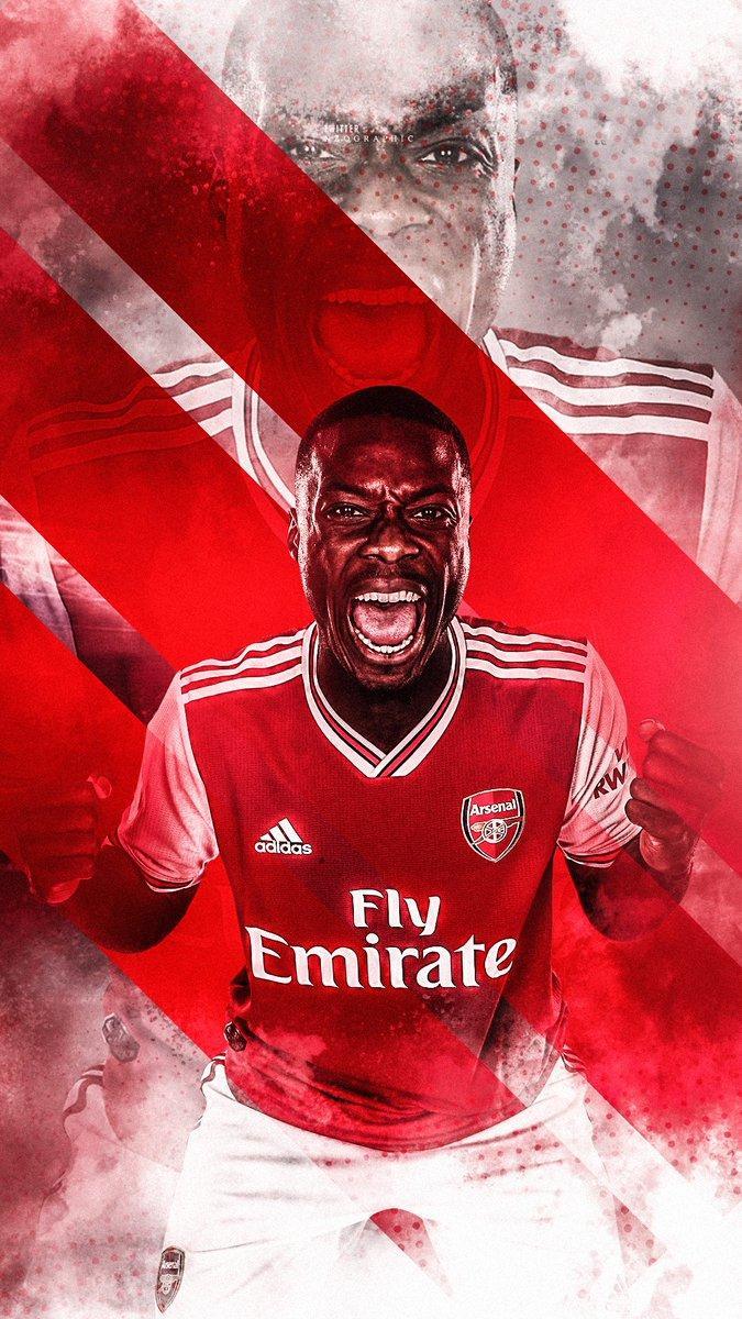 675x1200 Nicolas Pépé Wallpaper