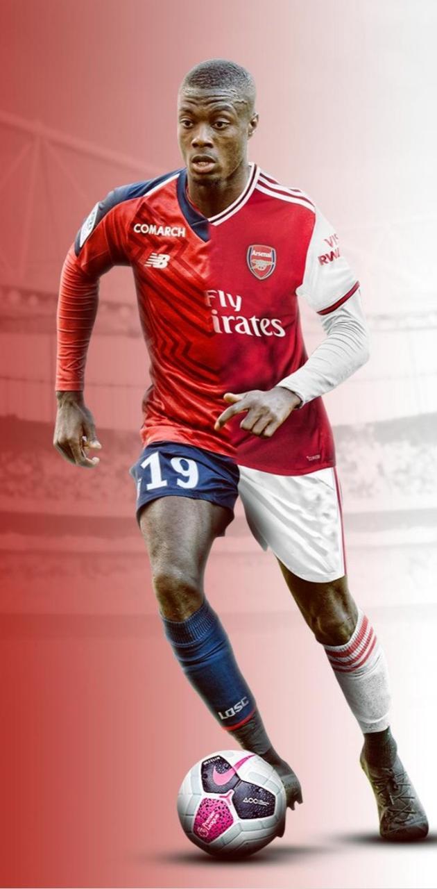 630x1280 Nicolas Pepe wallpaper