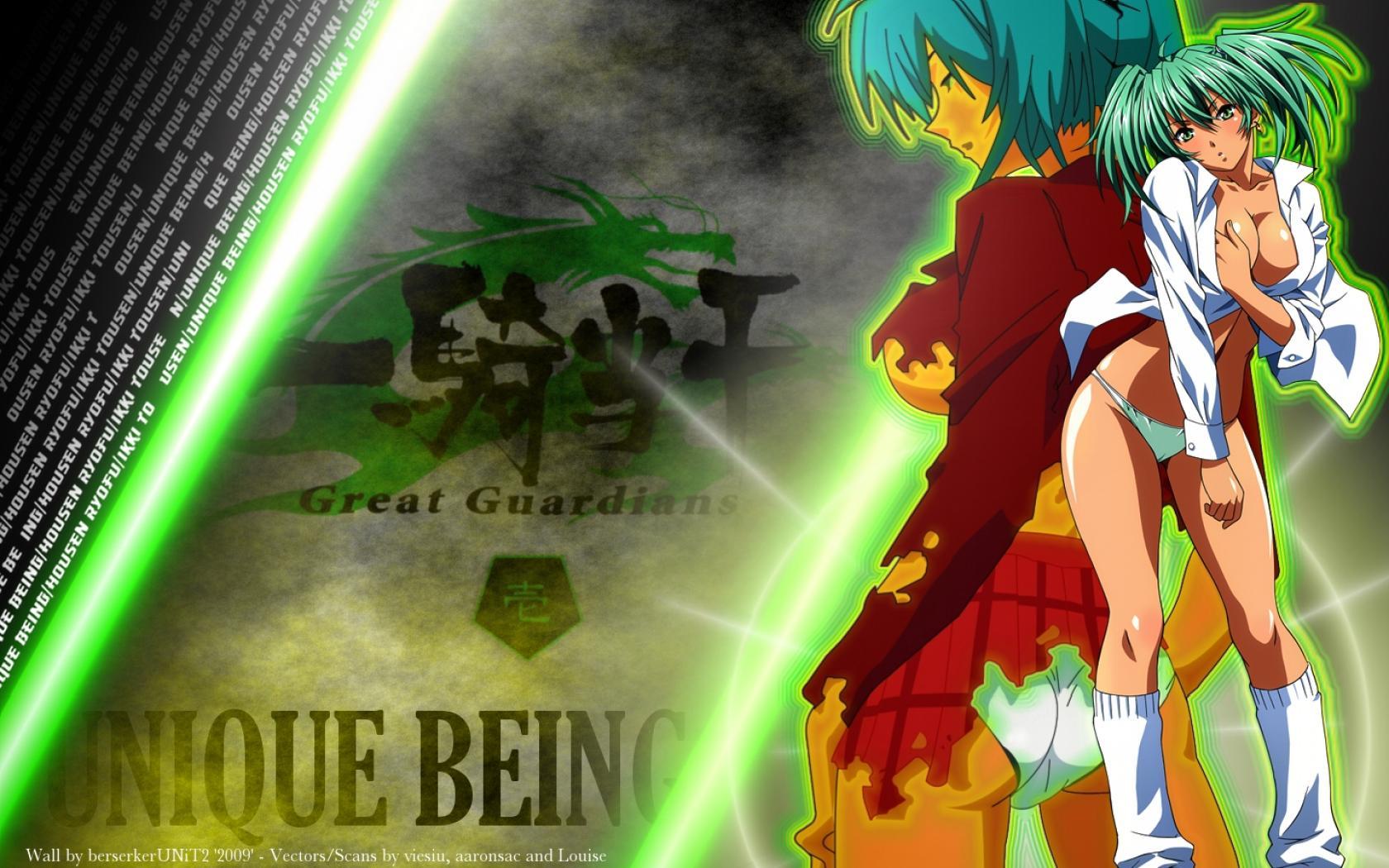 1680x1050 ikki tousen anime girls ryofu housen #QH2M