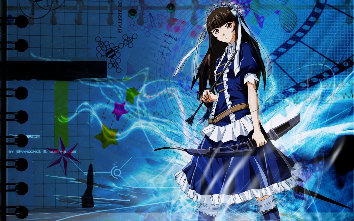 1440x900 Anime Ikki Tousen Wallpaper:1440x900