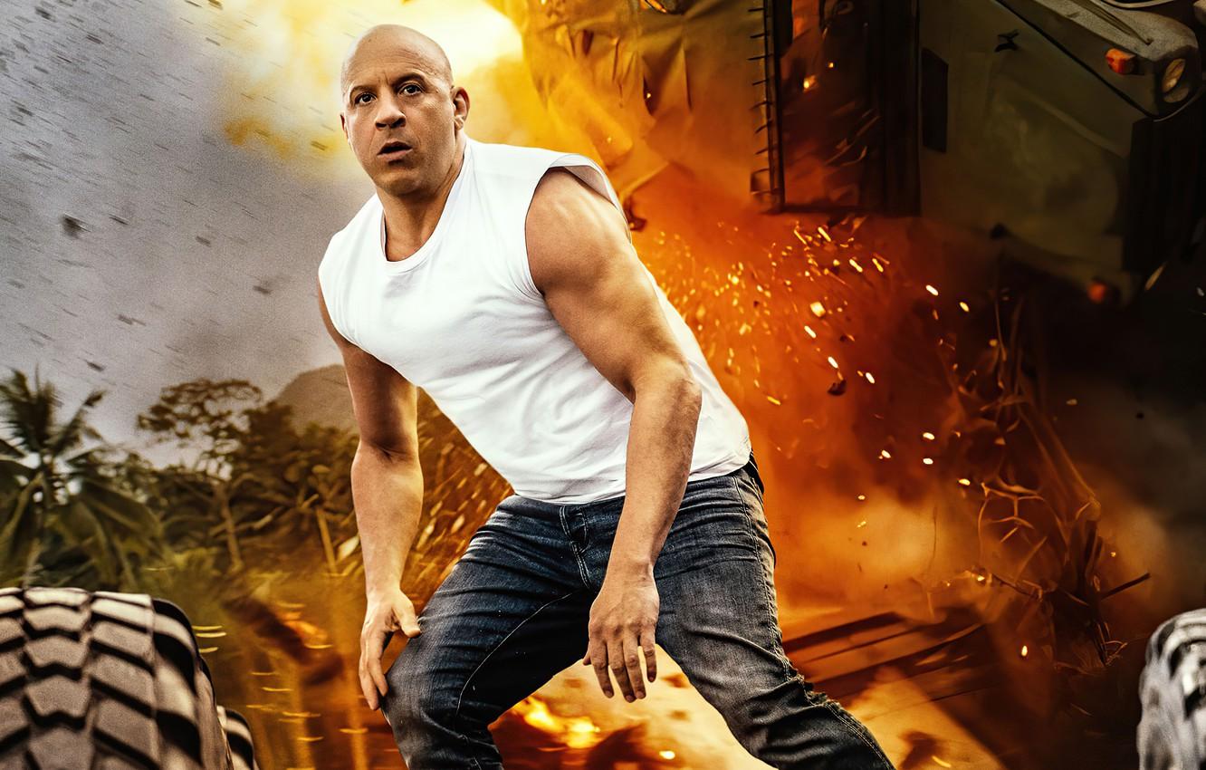 1332x850 Wallpaper VIN Diesel, action, poster, Vin Diesel, The fast and the furious Fast & Furious - for desktop, section фильмы