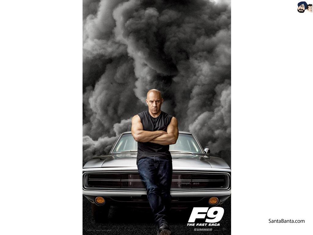 1024x768 Vin Diesel in Hollywood action film `F9 The Fast Saga`