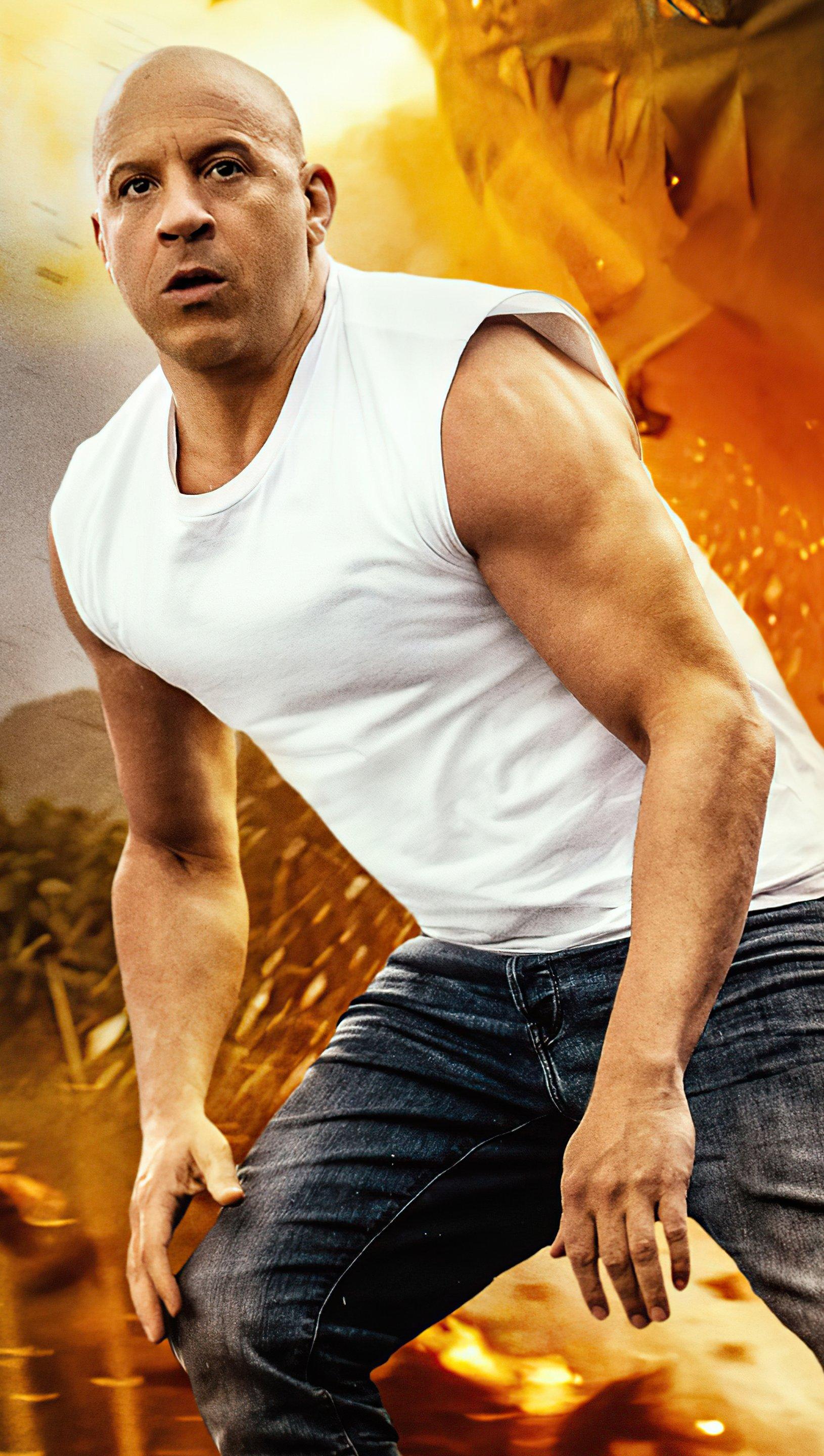 1630x2880 Vin Diesel as Dominic Toretto in Fast and furious 9 2021 Wallpaper 5k Ultra HD