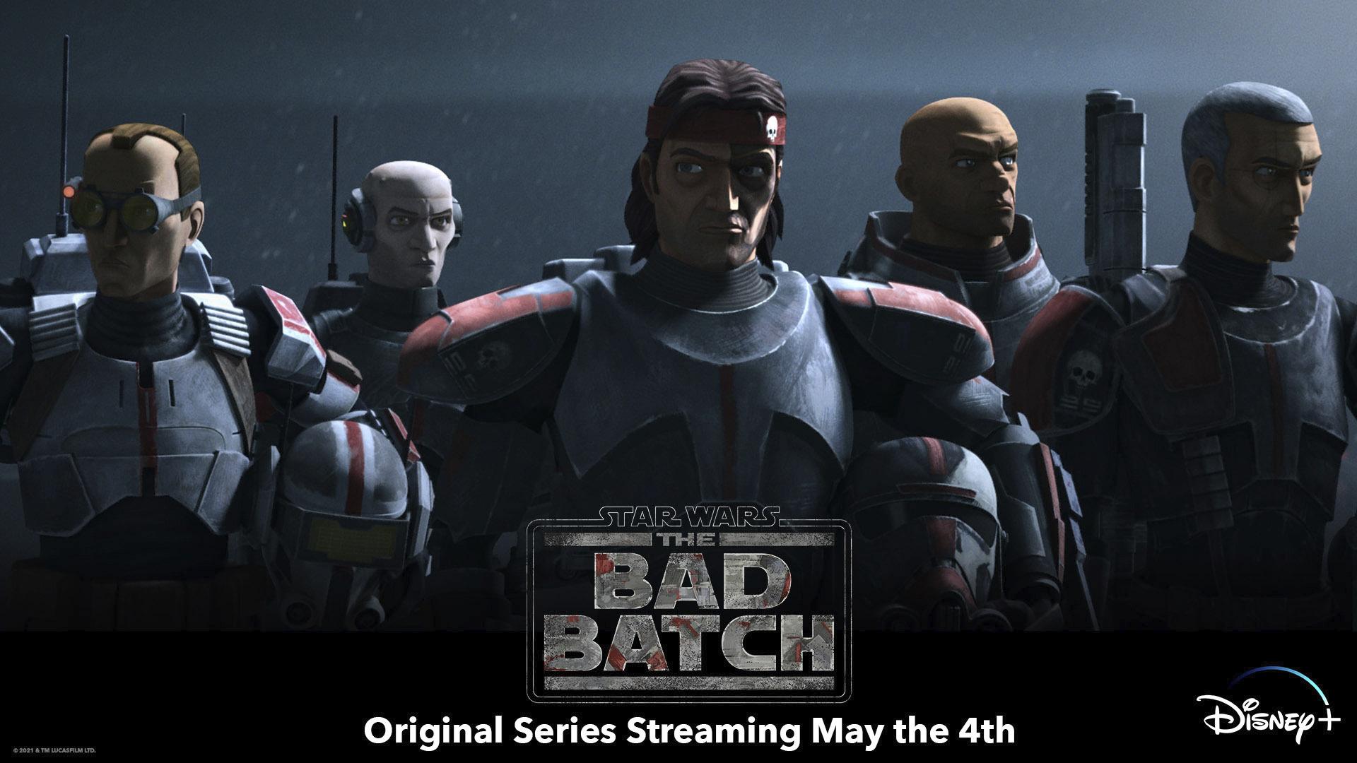 1920x1080 Star Wars Wars: The Bad Batch, an Original Series, starts streaming May the 4th