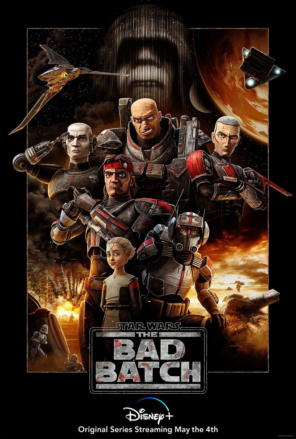 1013x1500 Star Wars: The Bad Batch (TV Series 2021– )