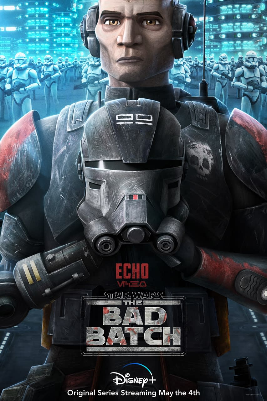 853x1280 Star Wars: The Bad Batch Offers Echo A Little Key Art Poster Love