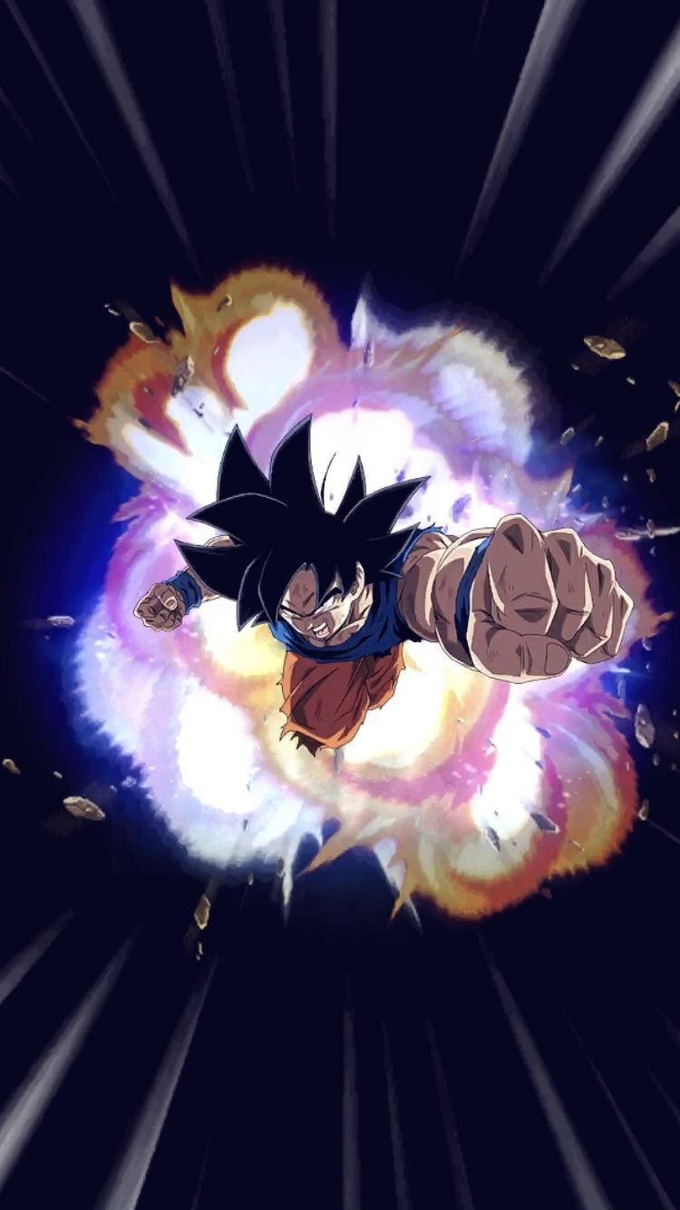 750x1334 Goku Wallpaper