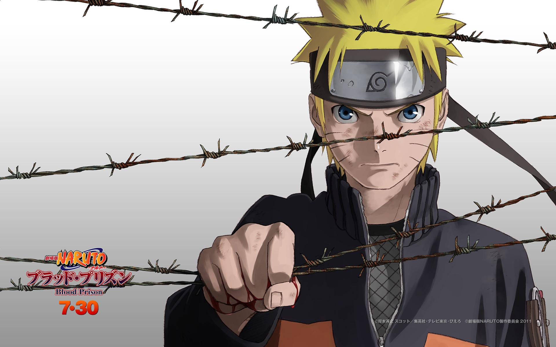 1920x1200 Naruto Uzumaki Blood Prison Poster