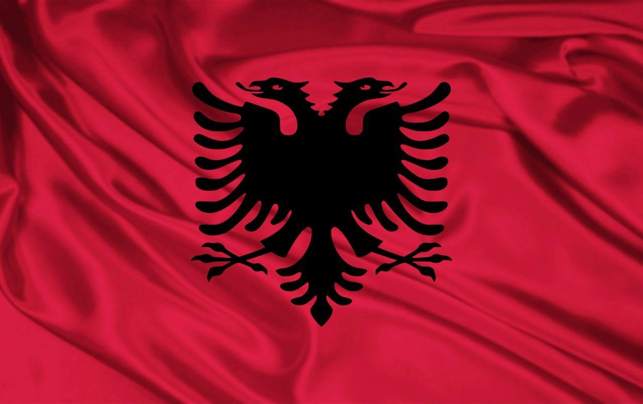 1280x804 Albania Flag wallpaper. Albania Flag