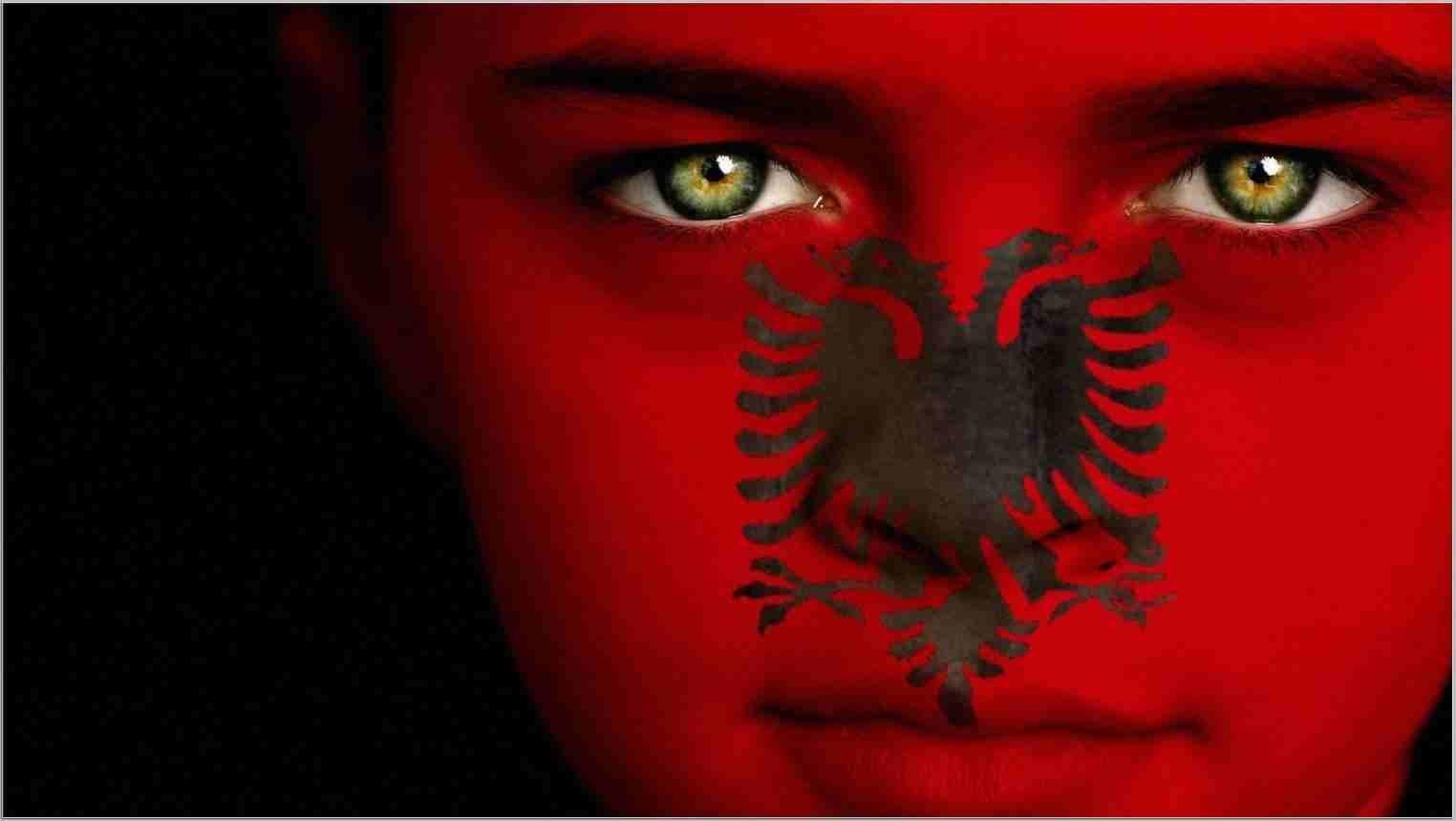 1524x860 Albanian Flag Wallpaper iPhone