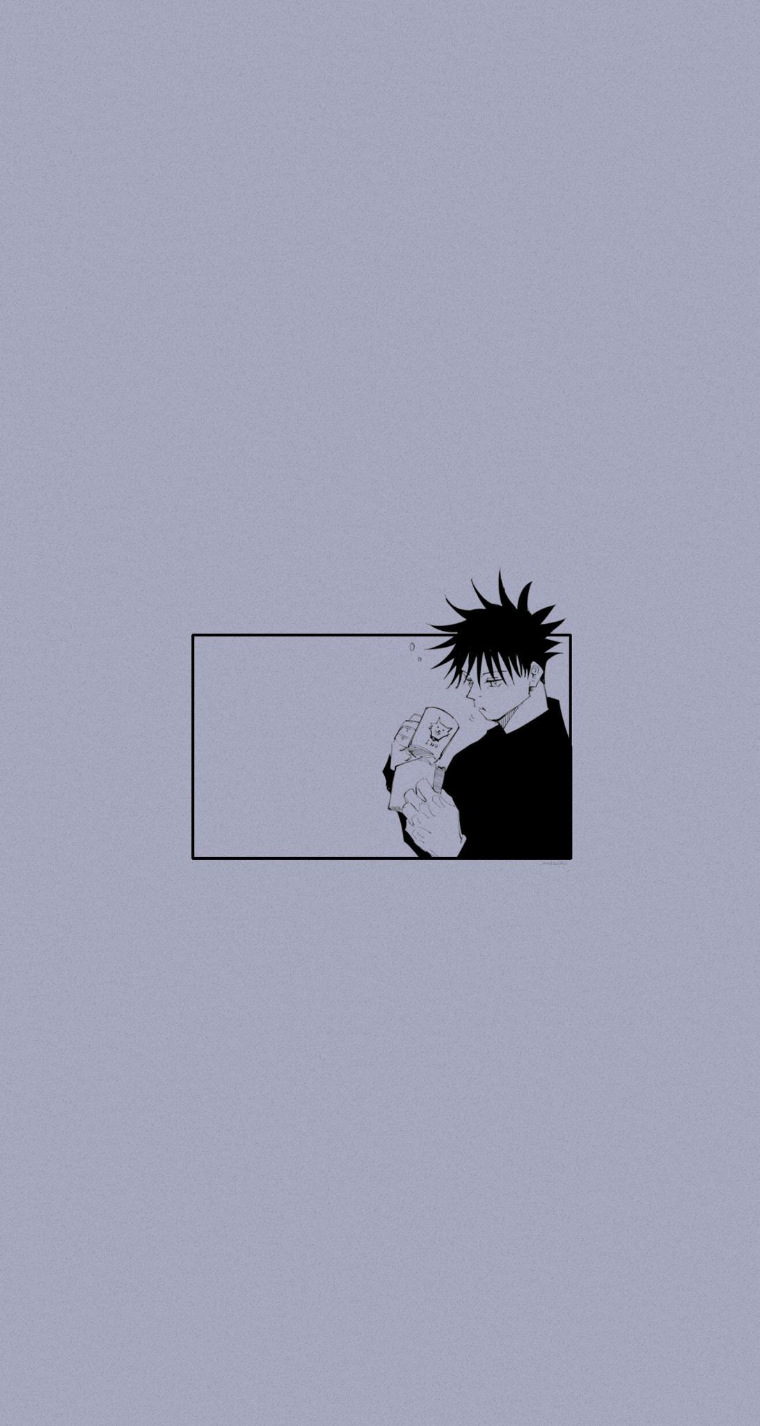 1092x2048 Jujutsu Kaisen Manga Clean Wallpaper