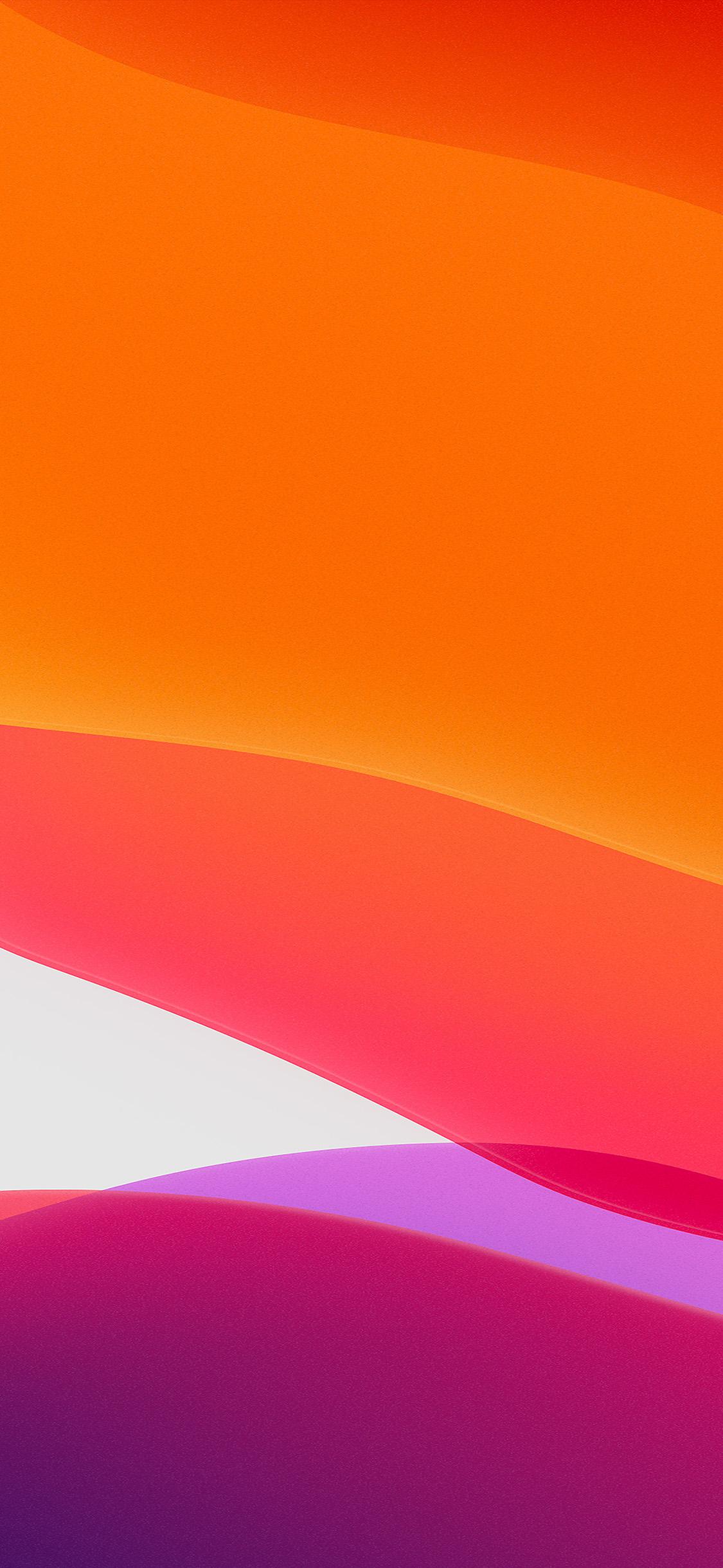 1125x2436 iPhone X wallpaper. apple iphone ios13 background orange art
