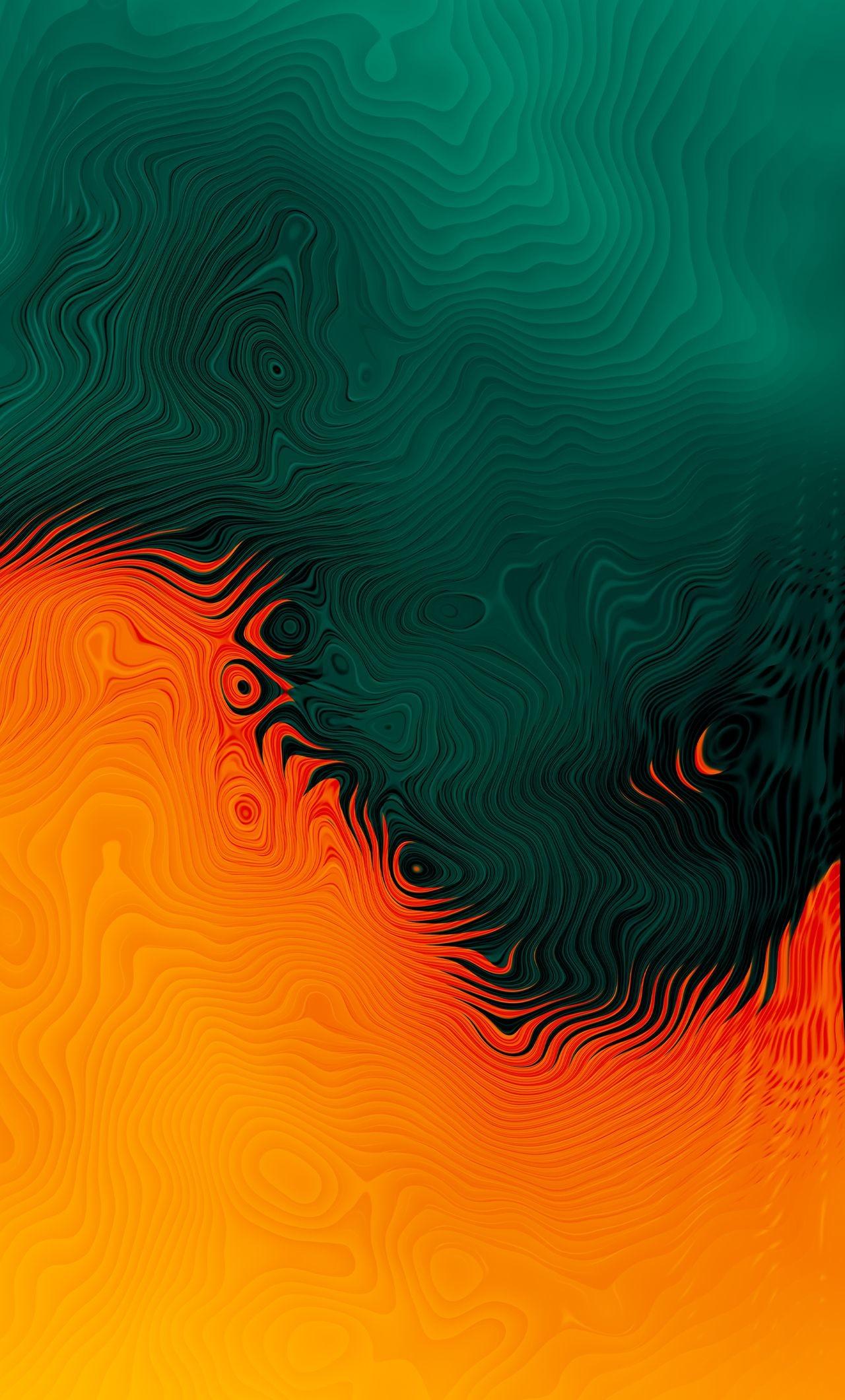 1280x2120 Orange And Green Wallpaper (best Orange And Green Wallpaper and image) on WallpaperChat