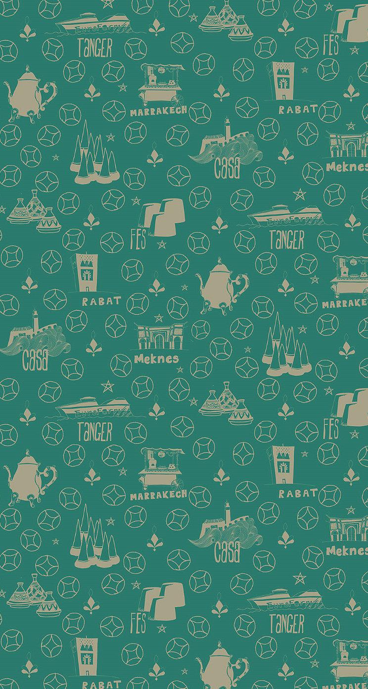 744x1392 Pattern Wallpaper IPhone