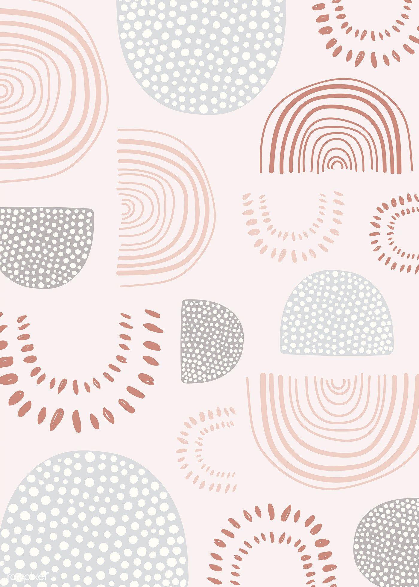 1400x1959 Aesthetic Simple Cute Pattern Wallpaper