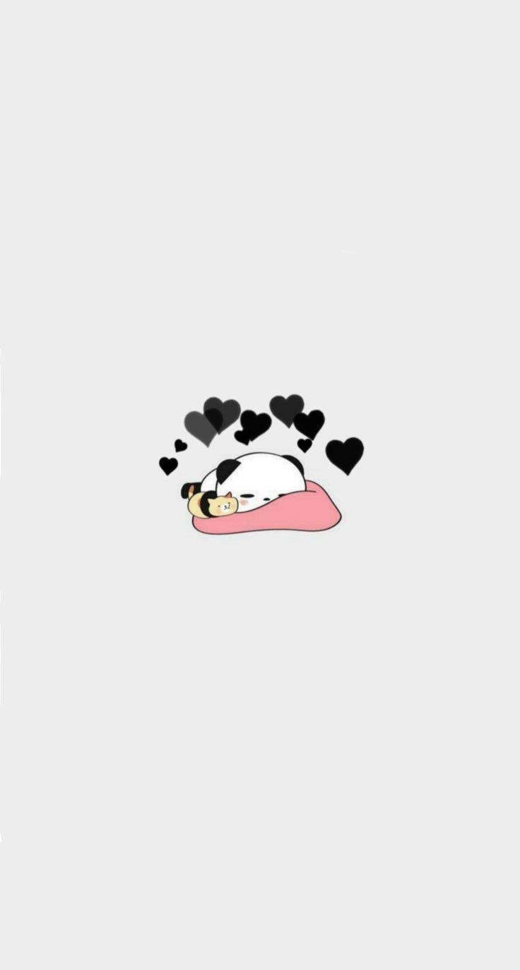 736x1373 Panda wallpaper