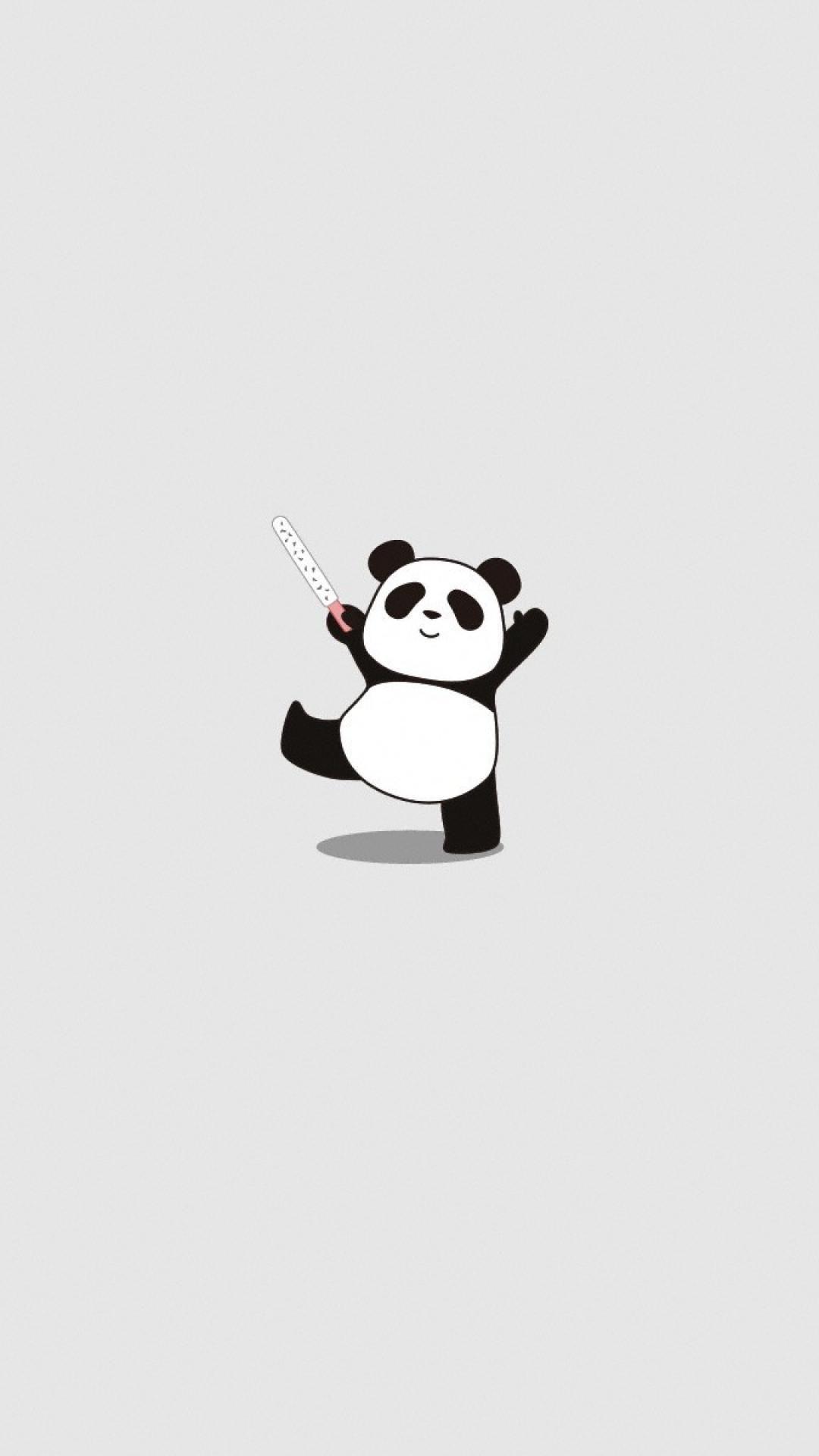 1080x1920 Black Panda Wallpaper Mobile. Kawaii panda, Snowman wallpaper, Bear wallpaper