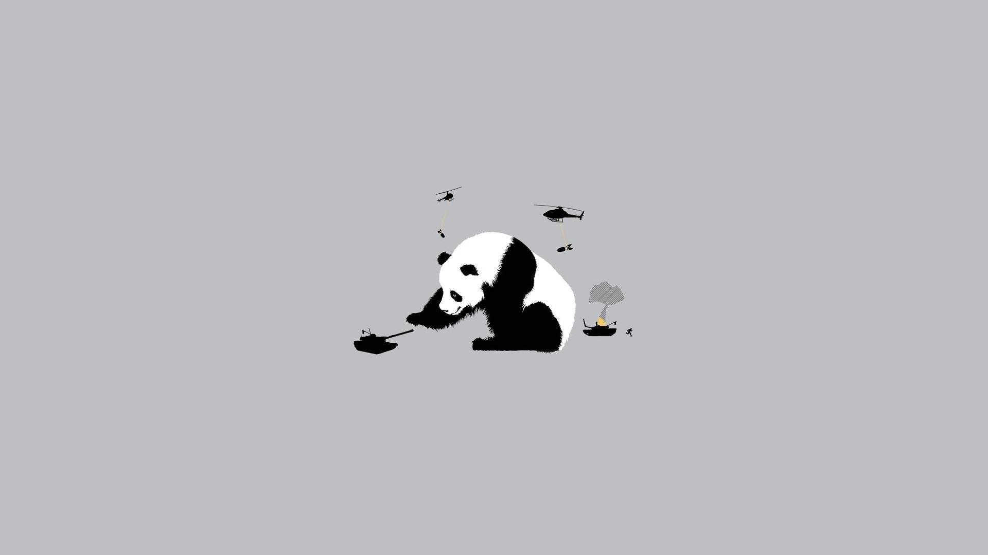 1920x1080 Cartoon Panda