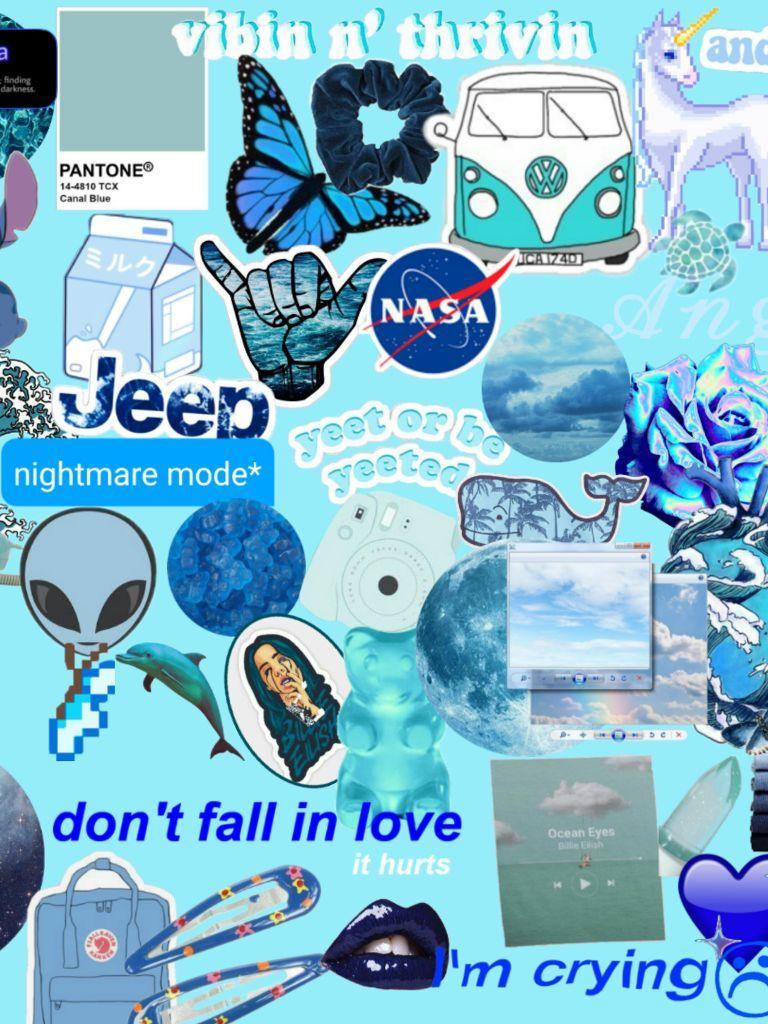 768x1024 Free download Blue Collage Wallpaper Top Blue Collage Background [1024x1024] for your Desktop, Mobile & Tablet. Explore Aesthetic Collage Wallpaper. Collage Background, Hypebeast Collage Wallpaper, Aesthetic Wallpaper