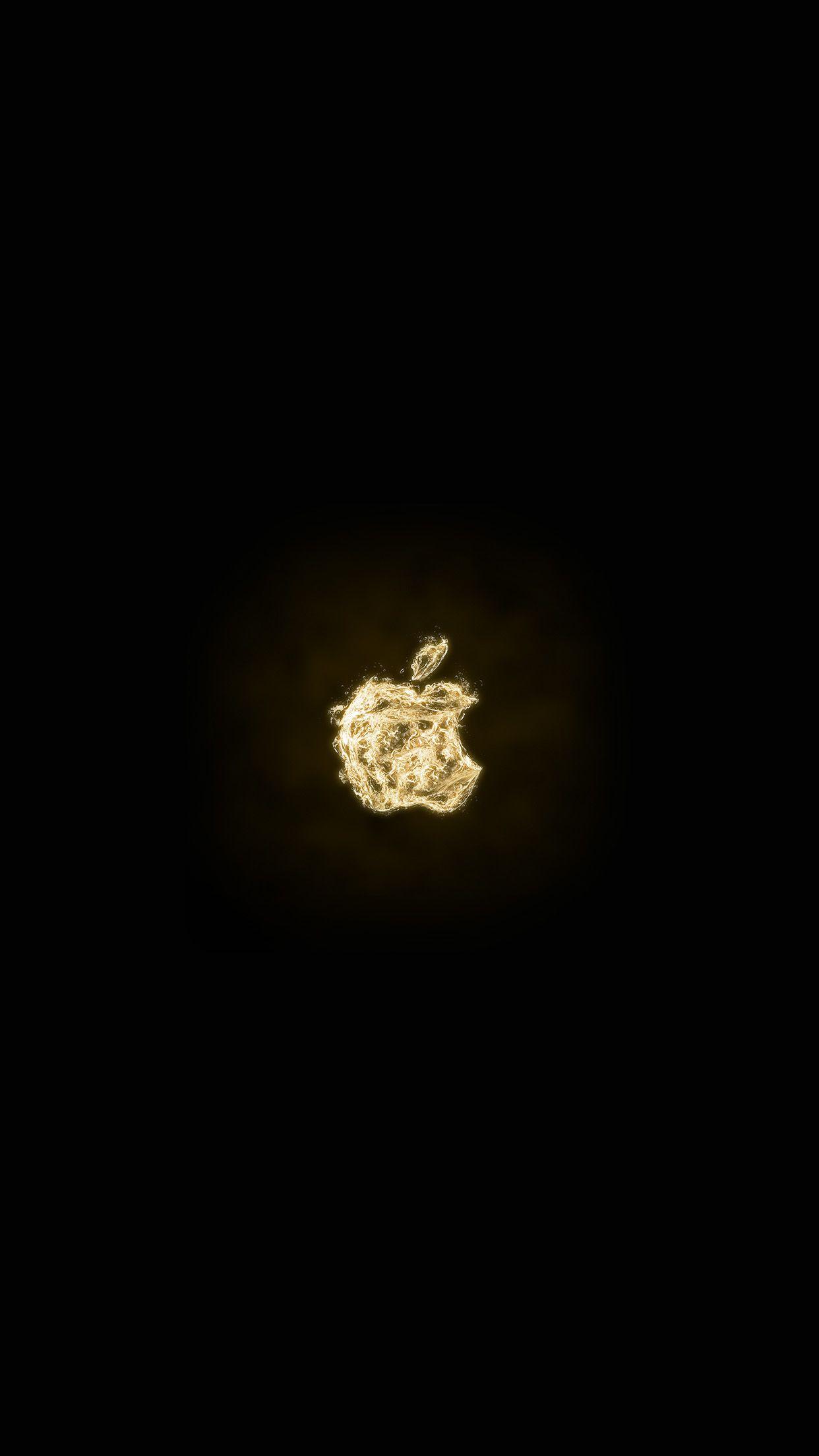 1242x2208 Đen và Vàng Hình Nền iPhone