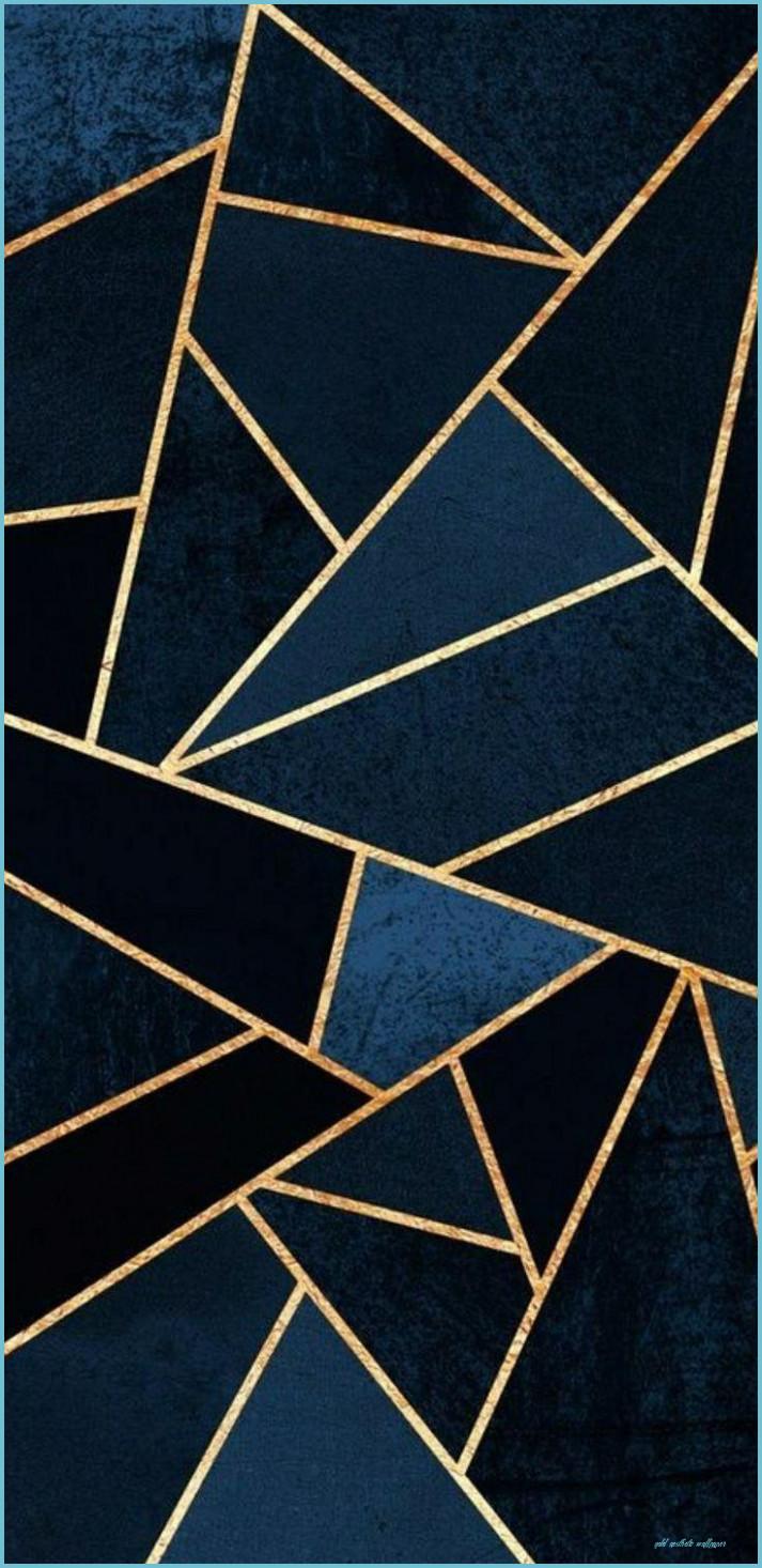 Hình nền thẩm mỹ màu xanh đậm và vàng 713x1466 - Hình nền thẩm mỹ vàng