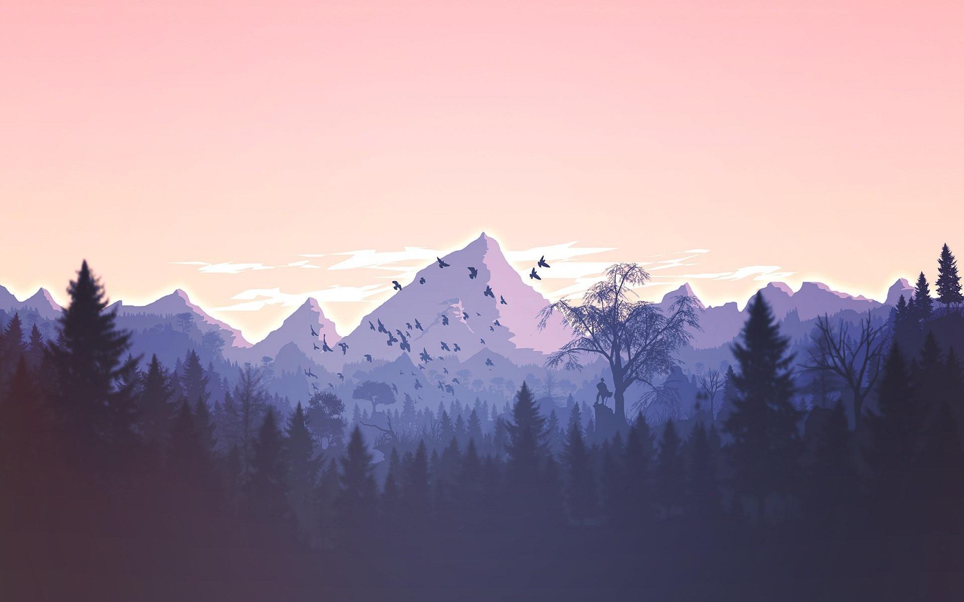 1920x1200 MOUNTAIN SUNRISE [1920x1200]: wallpaper