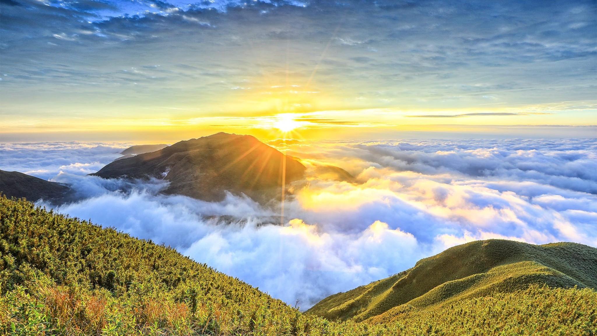 Mountain Sunrise HD Wallpapers - Top Free Mountain Sunrise HD ...