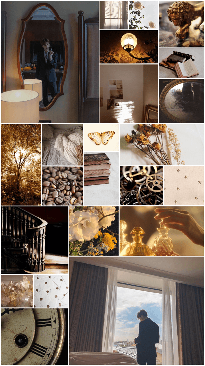 719x1280 Gold Aesthetic Wallpaper