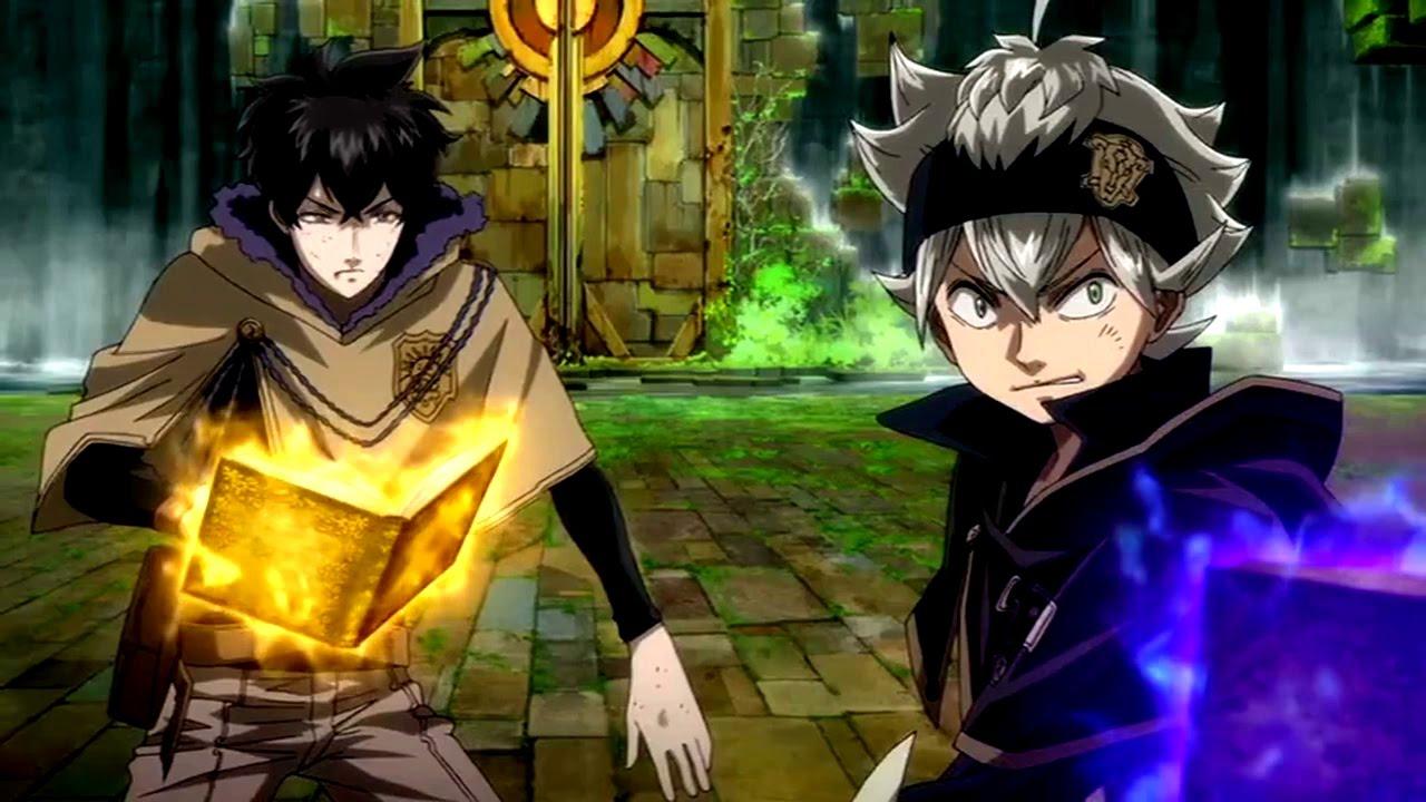 Wallpaper Black Clover, Asta, Yuno for mobile and desktop, section