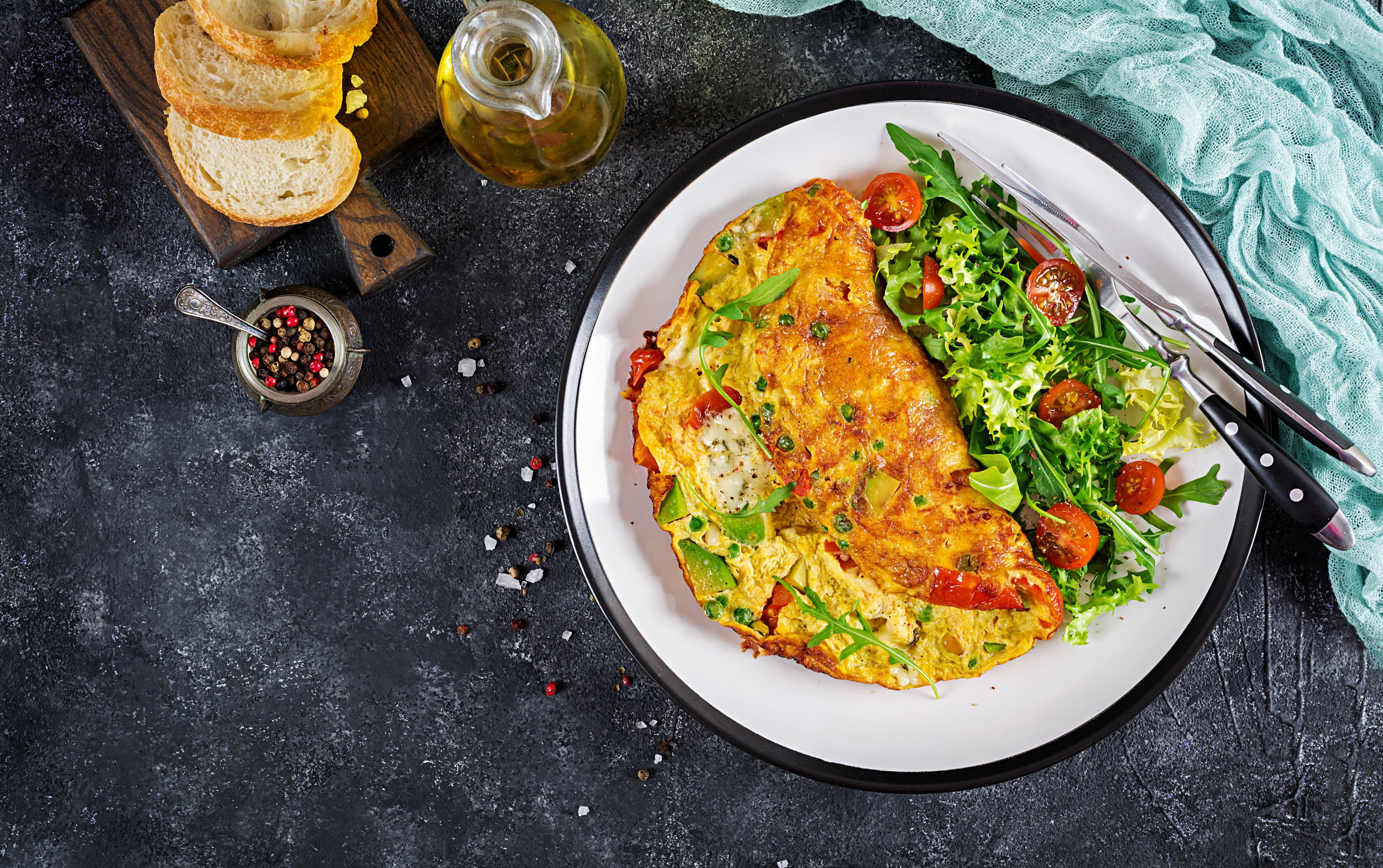 5047x3169 Food Omelette 4k Ultra HD Wallpaper