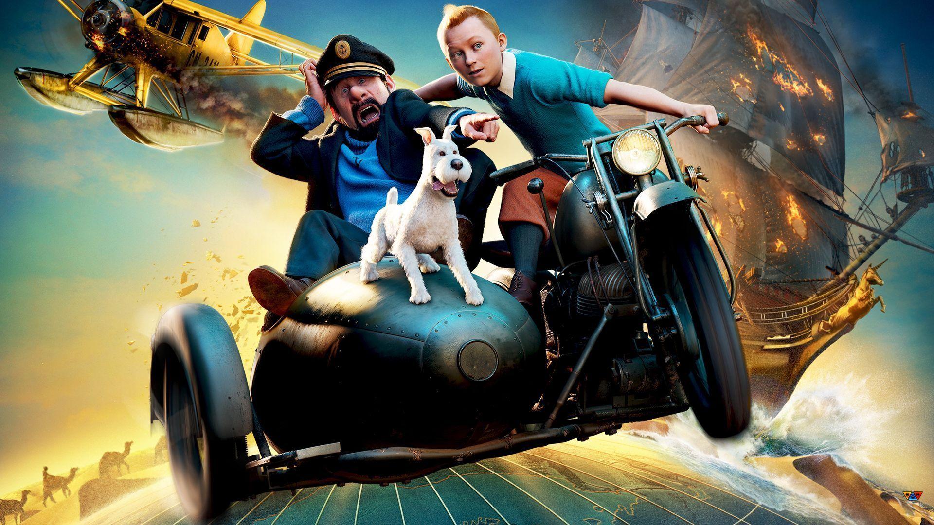 the adventures of tintin movie wallpaper