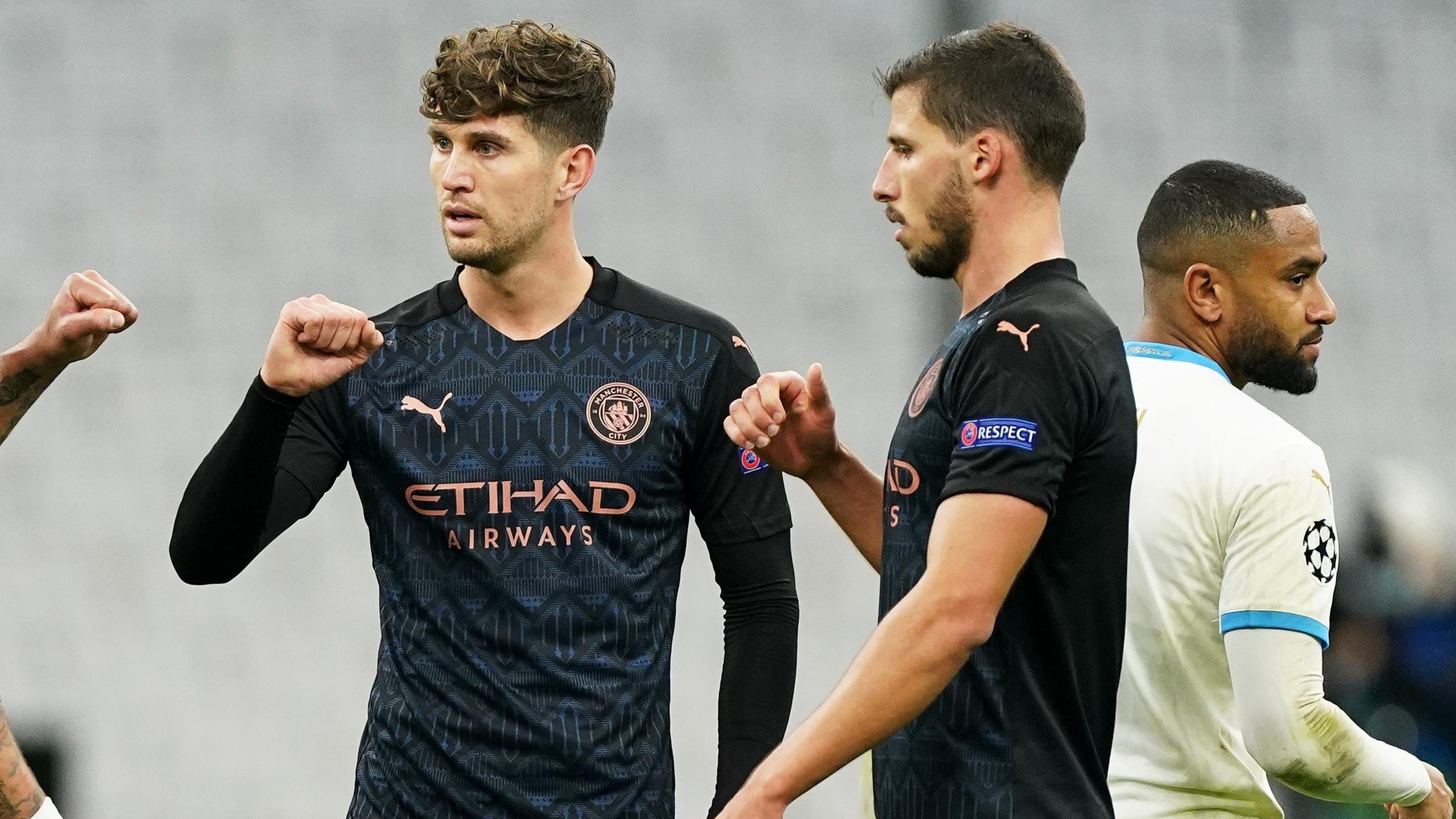 2560x1440 Pep Guardiola: Unfair to drop John Stones or Ruben Dias; Aymeric Laporte must keep pushing