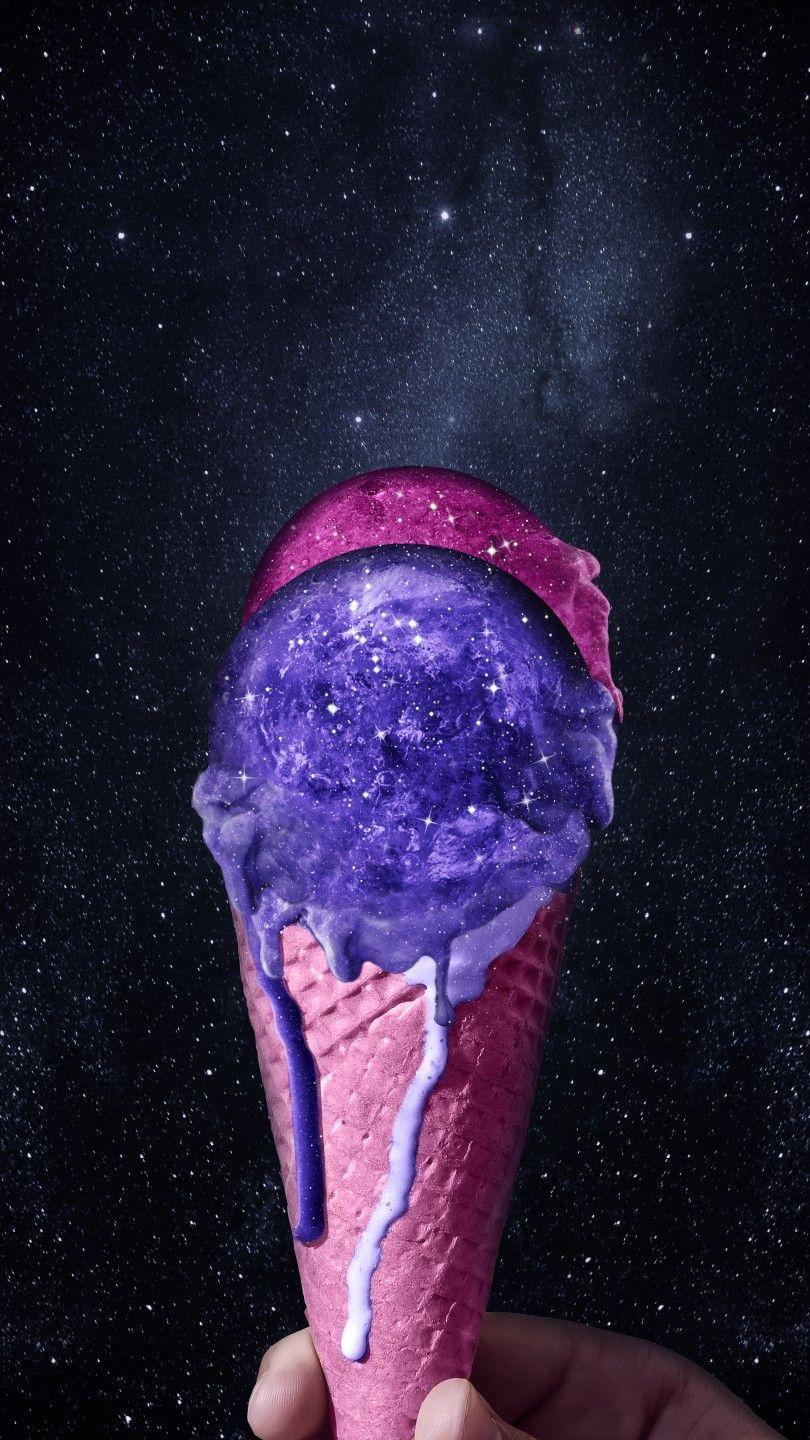 810x1440 Space & Astronaut Picture. Ice cream wallpaper, Ice cream wallpaper iphone, Cream wallpaper
