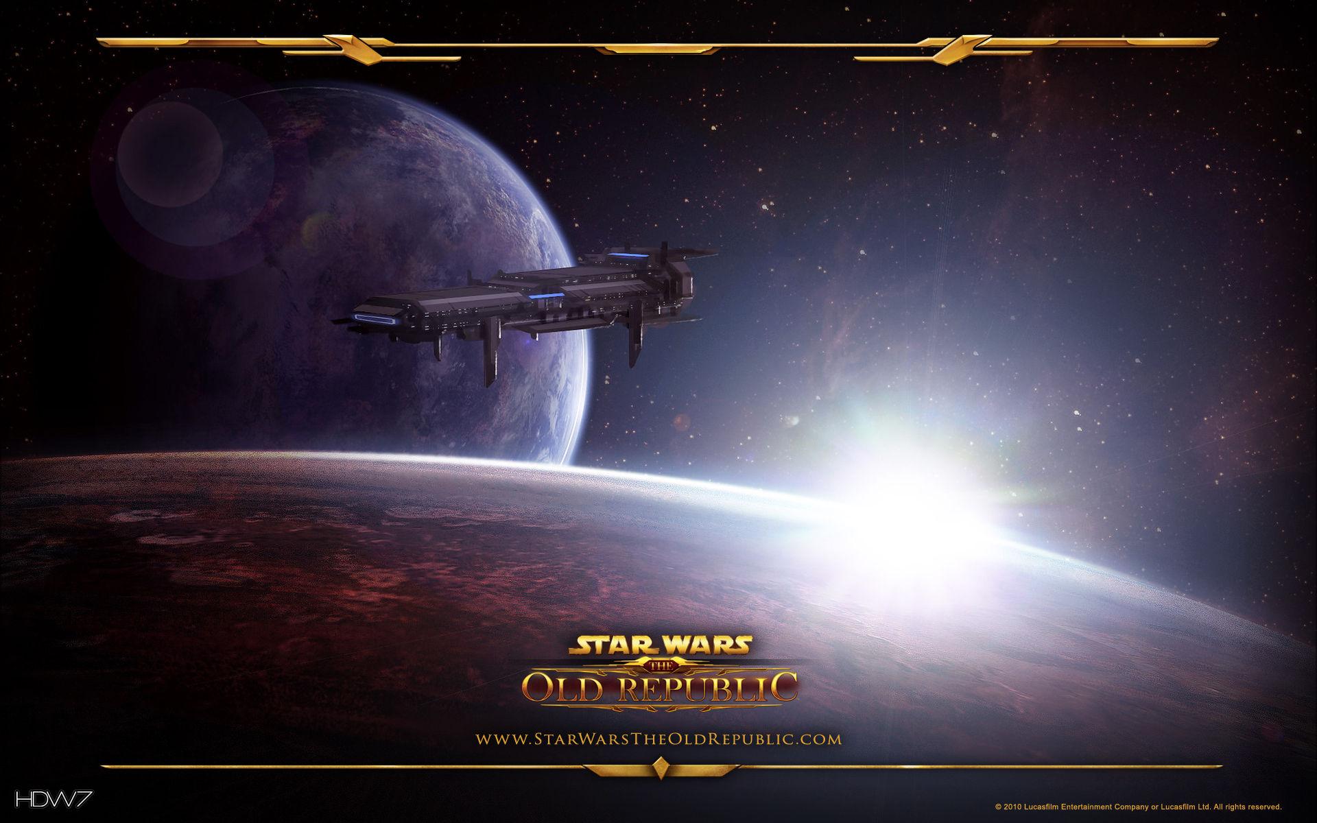 1920x1200 star wars the old republic floating in space widescreen wallpaper. HD wallpaper gallery
