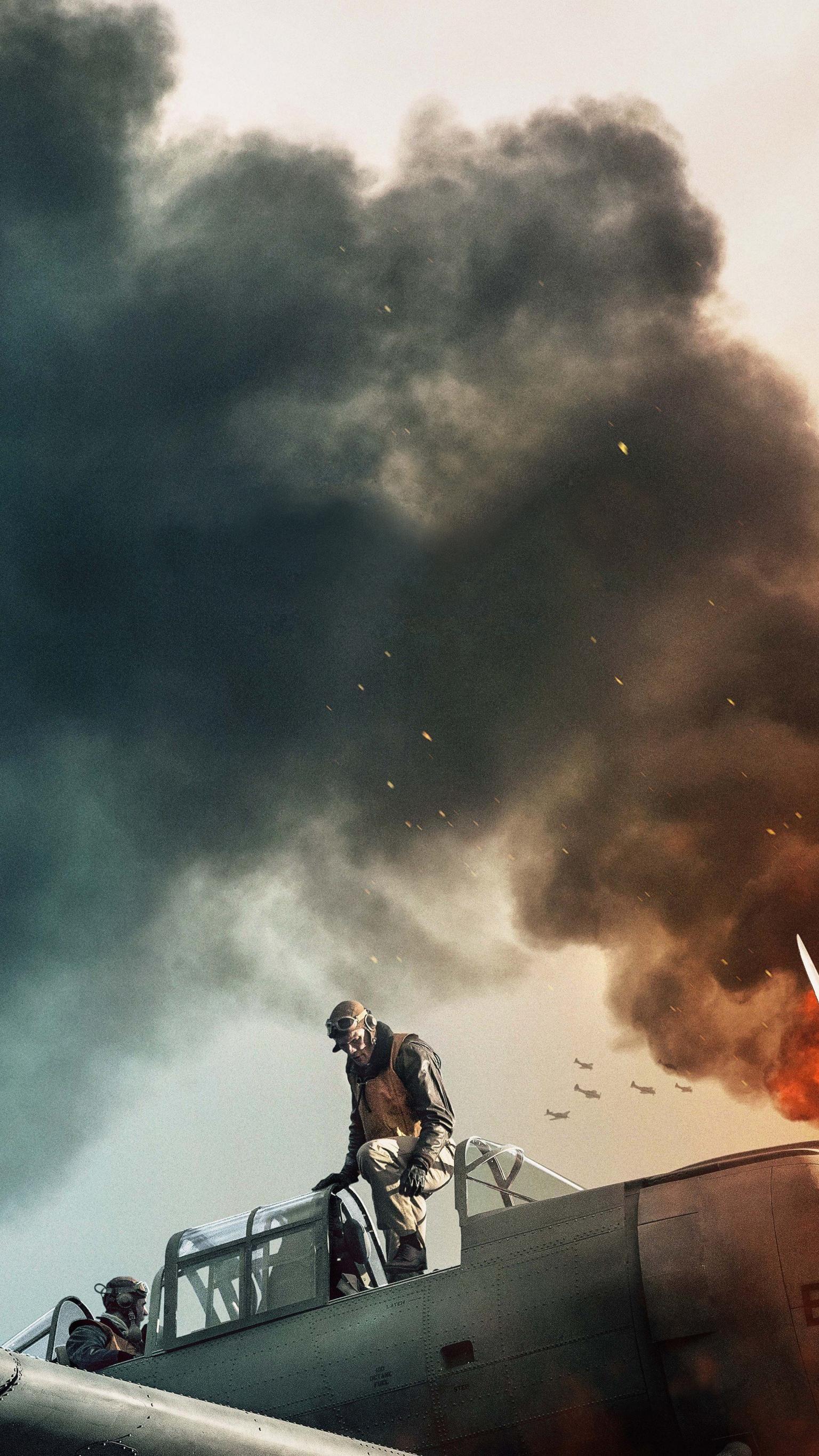 1536x2732 Midway (2019) Phone Wallpaper. Moviemania. Midway movie, Movie wallpaper, Movie screenshots