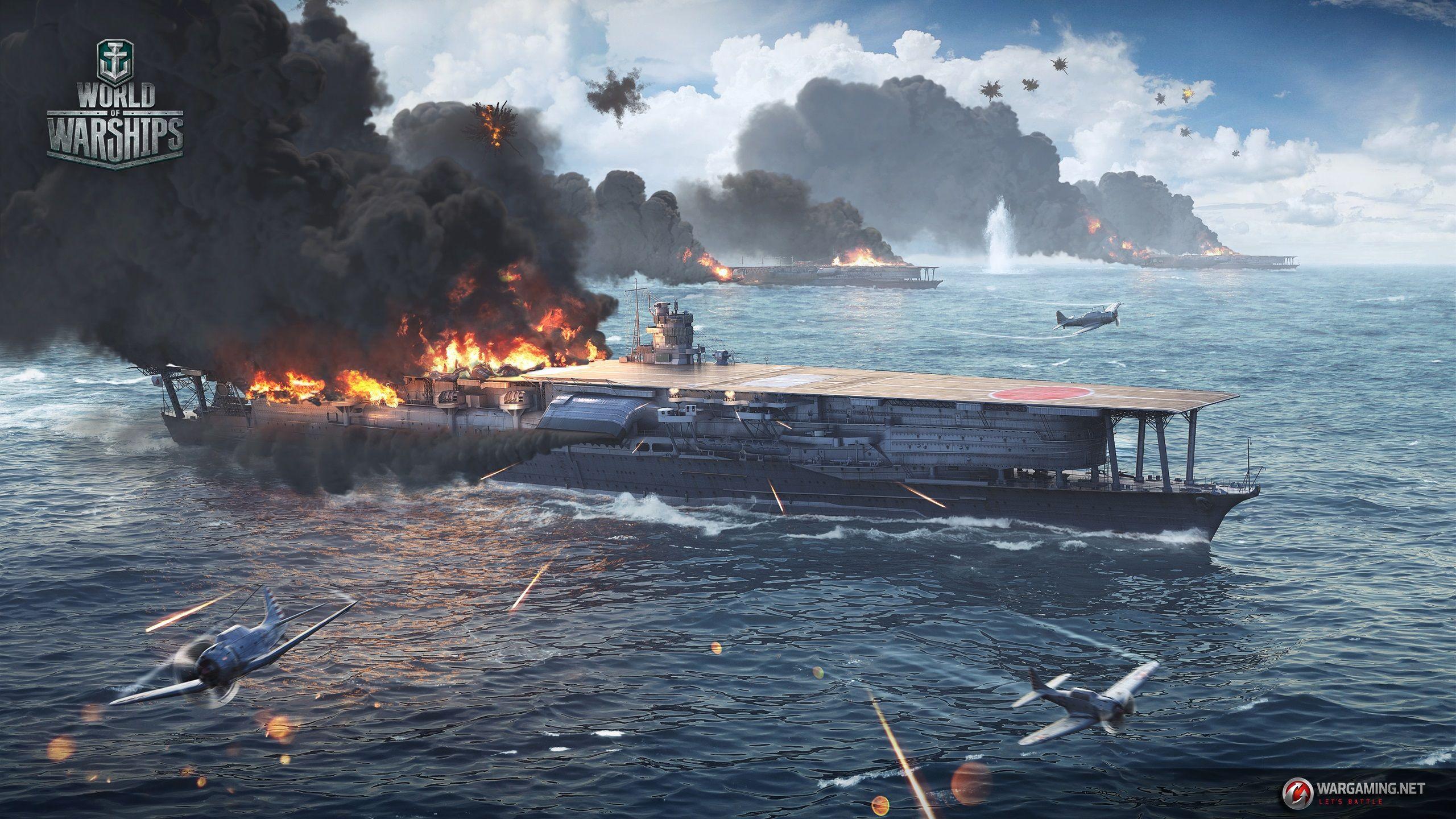 2560x1440 Battle Of Midway Wallpaper