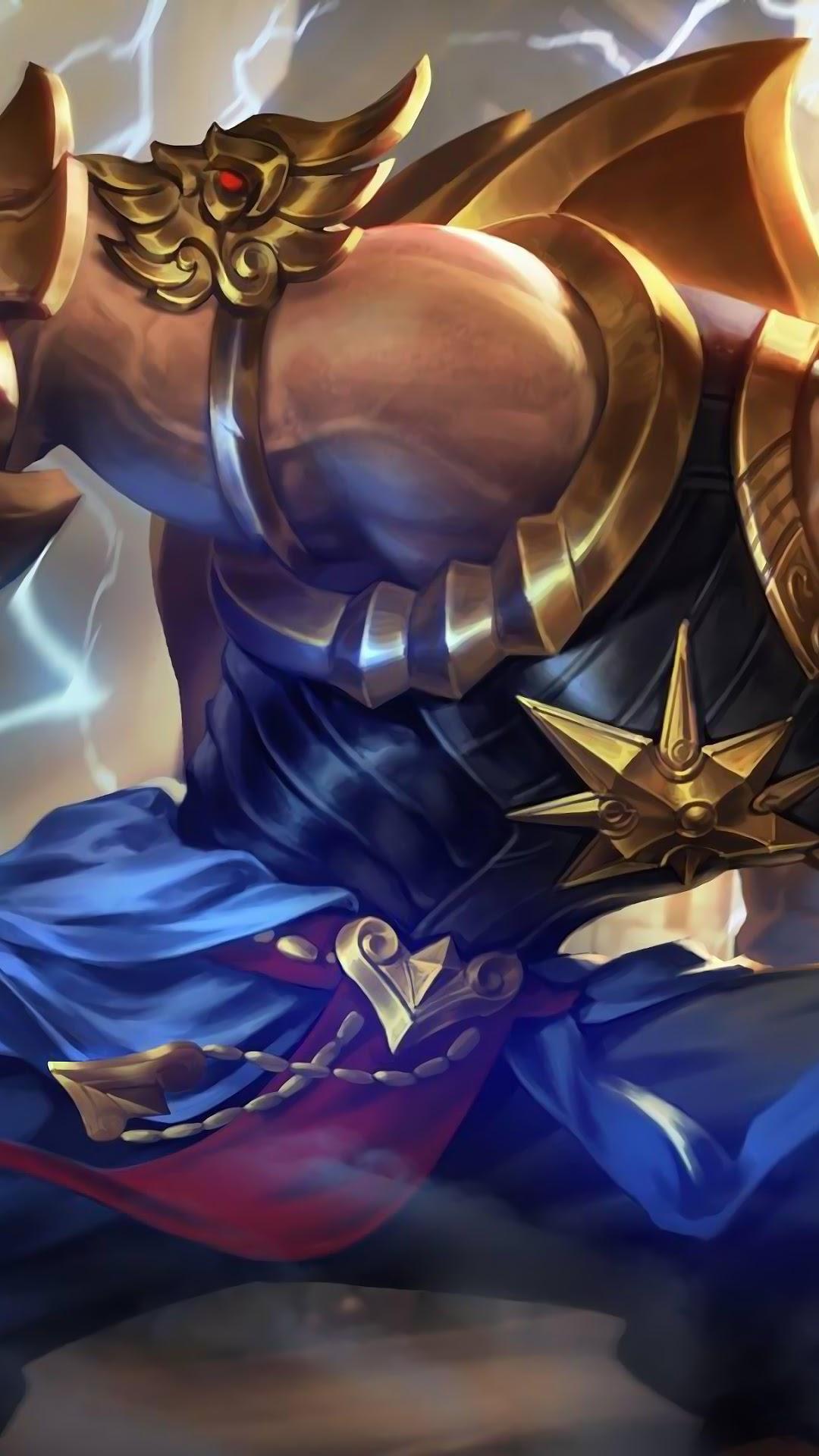 1080x1920 Gatotkaca, Mobile Legends phone HD Wallpaper, Image, Background, Photo and Picture. Mocah HD Wallpaper
