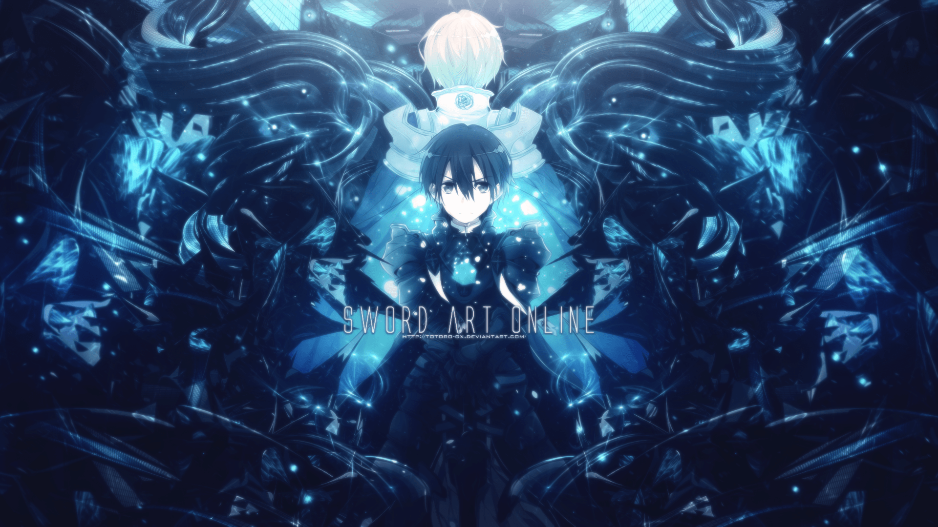 HD wallpaper: two male anime character illustration, Sword Art Online,  Kirigaya Kazuto