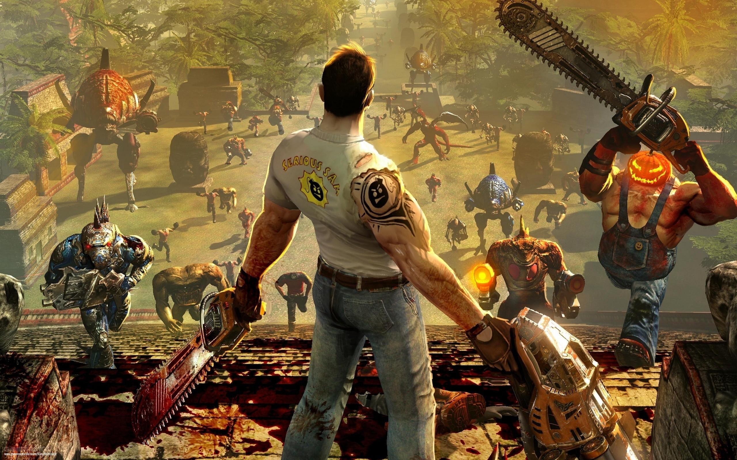 2560x1600 Serious Sam 4 release date has been pushed back Sam 4: Planet Badass