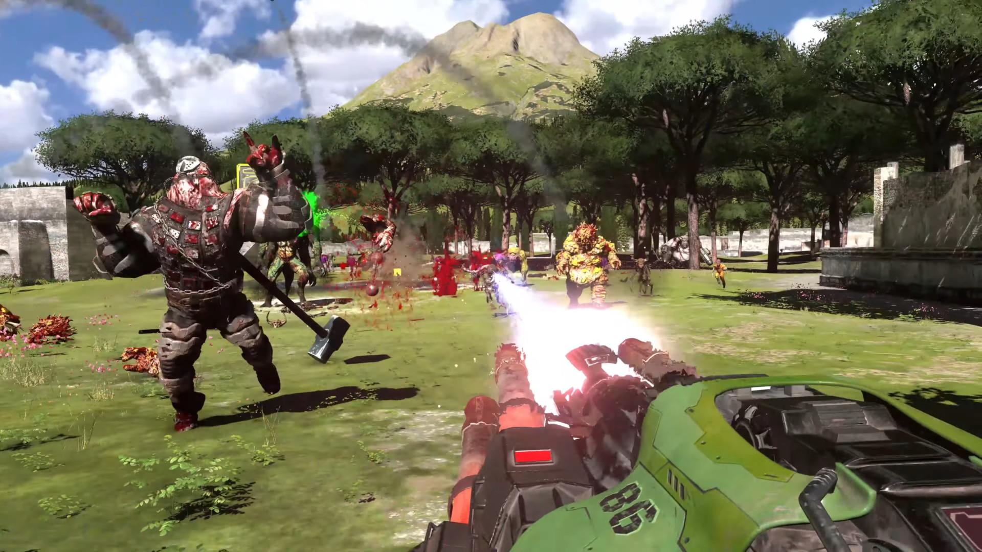 1920x1080 Serious Sam 4 countdown video shows new gameplay