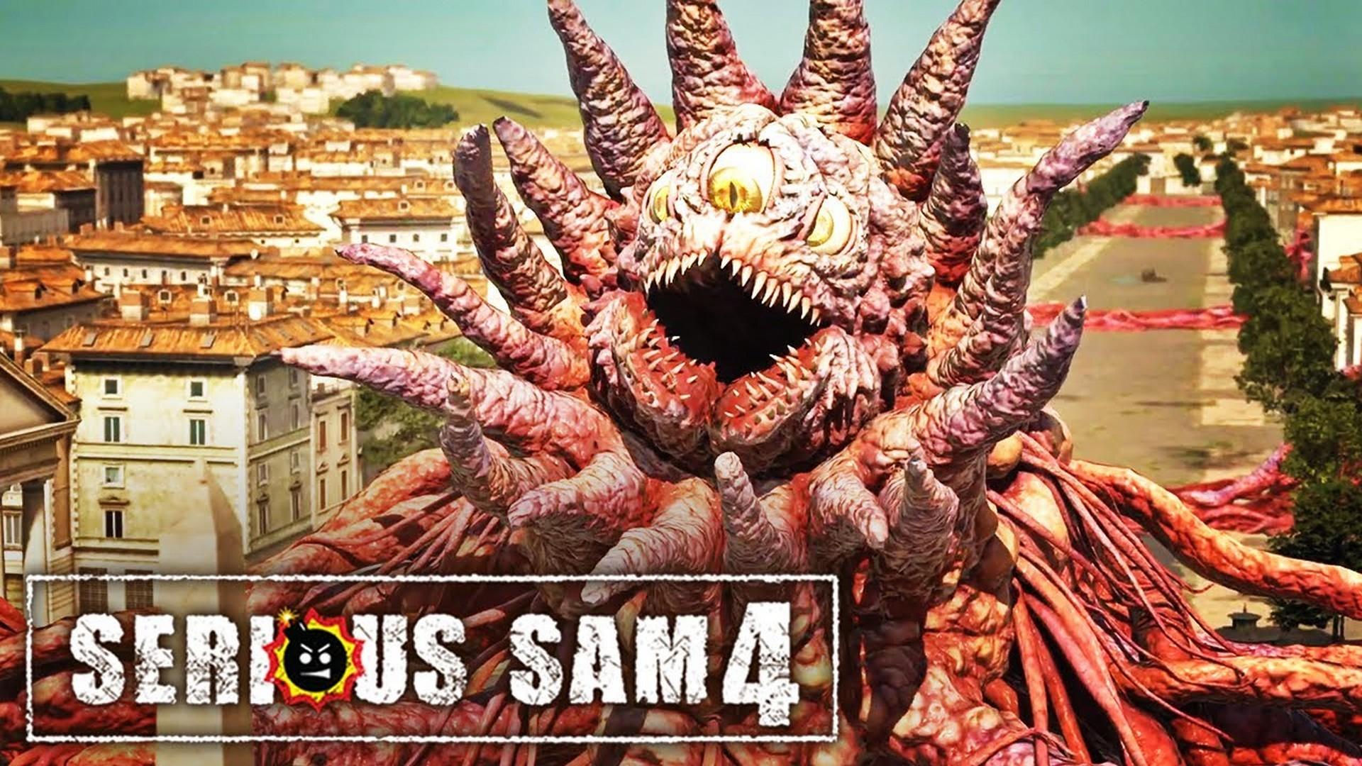 Сириус сэм 4 от механика. Serious Sam 4. Игра Сириус Сэм 4. Serious Sam 4: Planet Badass. Serious Sam 4 обложка.