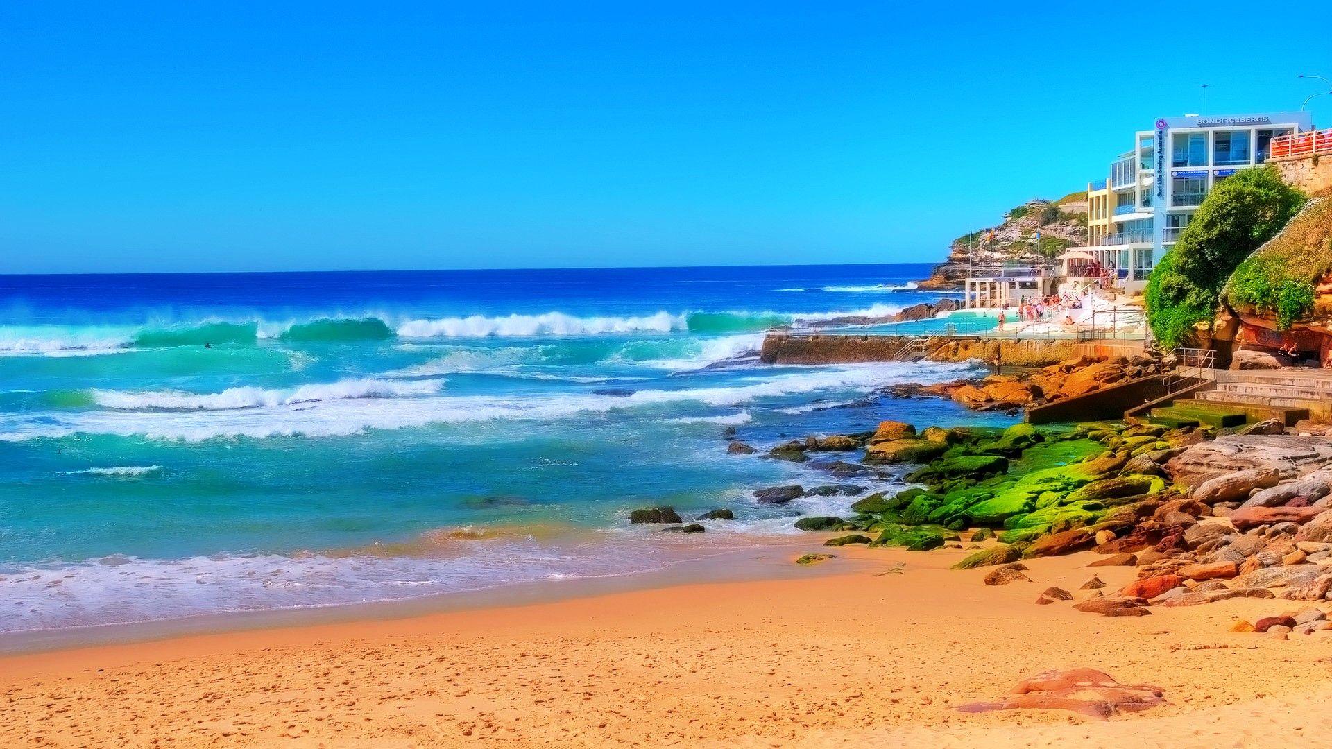 1920x1080 Free download 35 Bondi Beach Wallpaper Download [1920x1080] for your Desktop, Mobile & Tablet. Explore Bondi Beach Wallpaper. Bondi Beach Wallpaper, Beach Wallpaper, Beach Background
