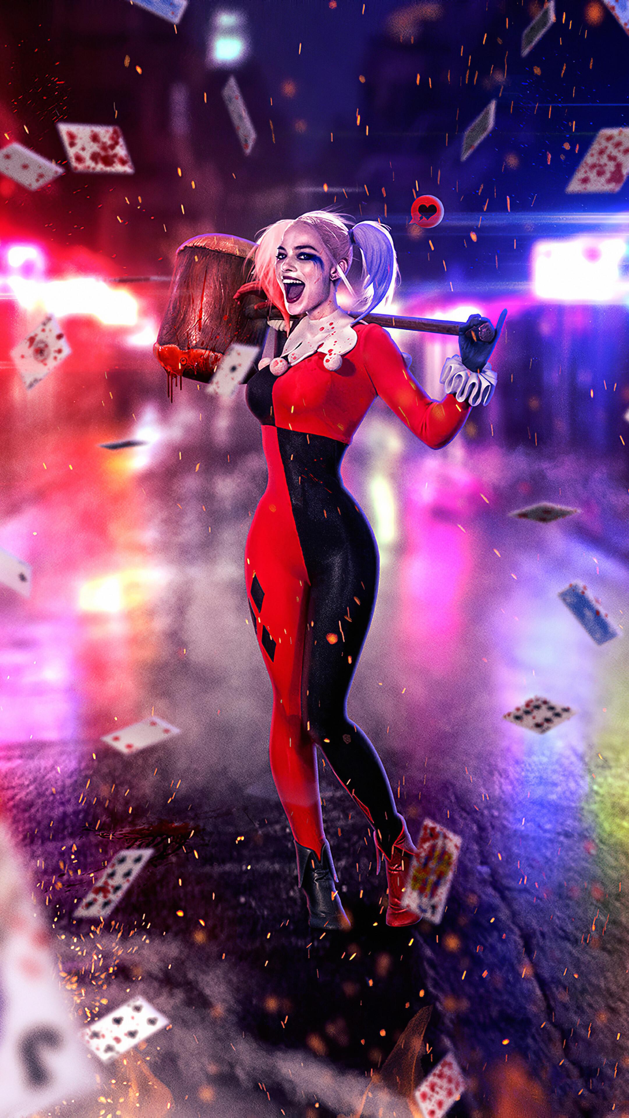 2160x3840 Harley Quinn, Margot Robbie, 4K phone HD Wallpaper, Image, Background, Photo and Picture. Mocah HD Wallpaper