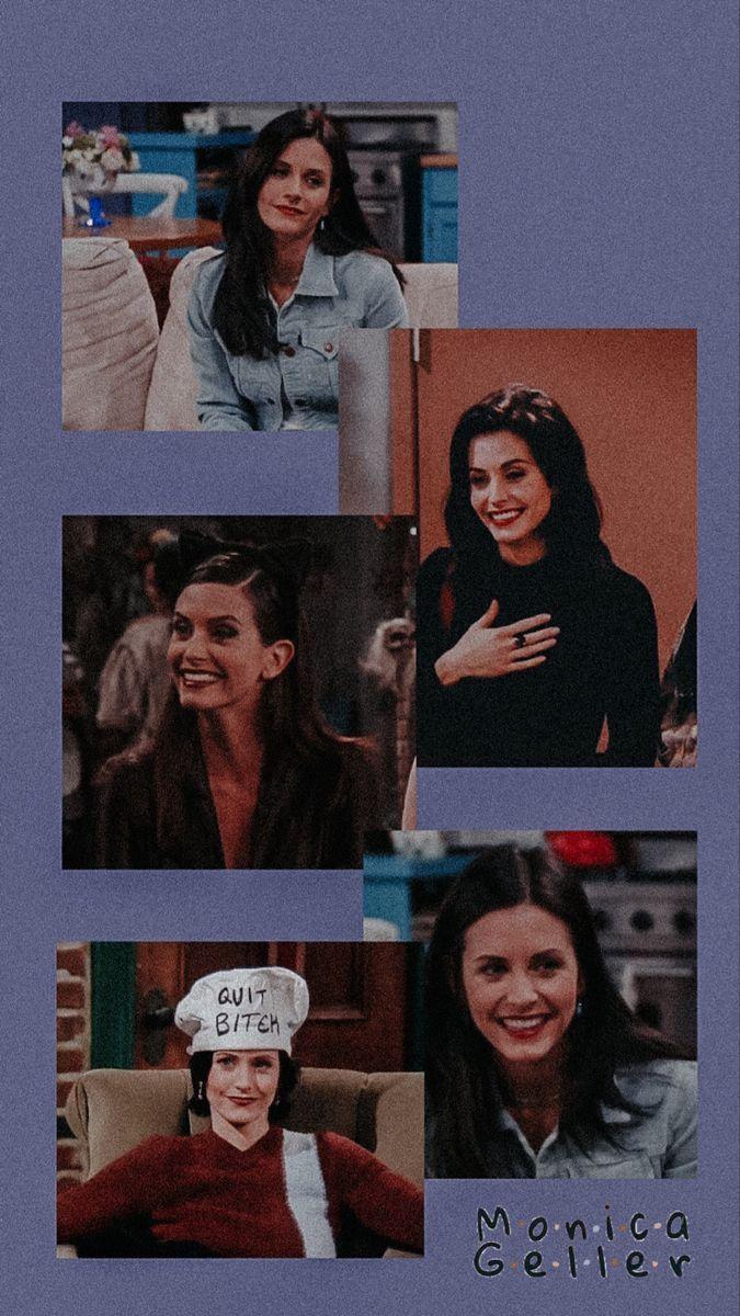 675x1200 Monica Geller Wallpaper. Friends poster, Friends wallpaper, Joey friends