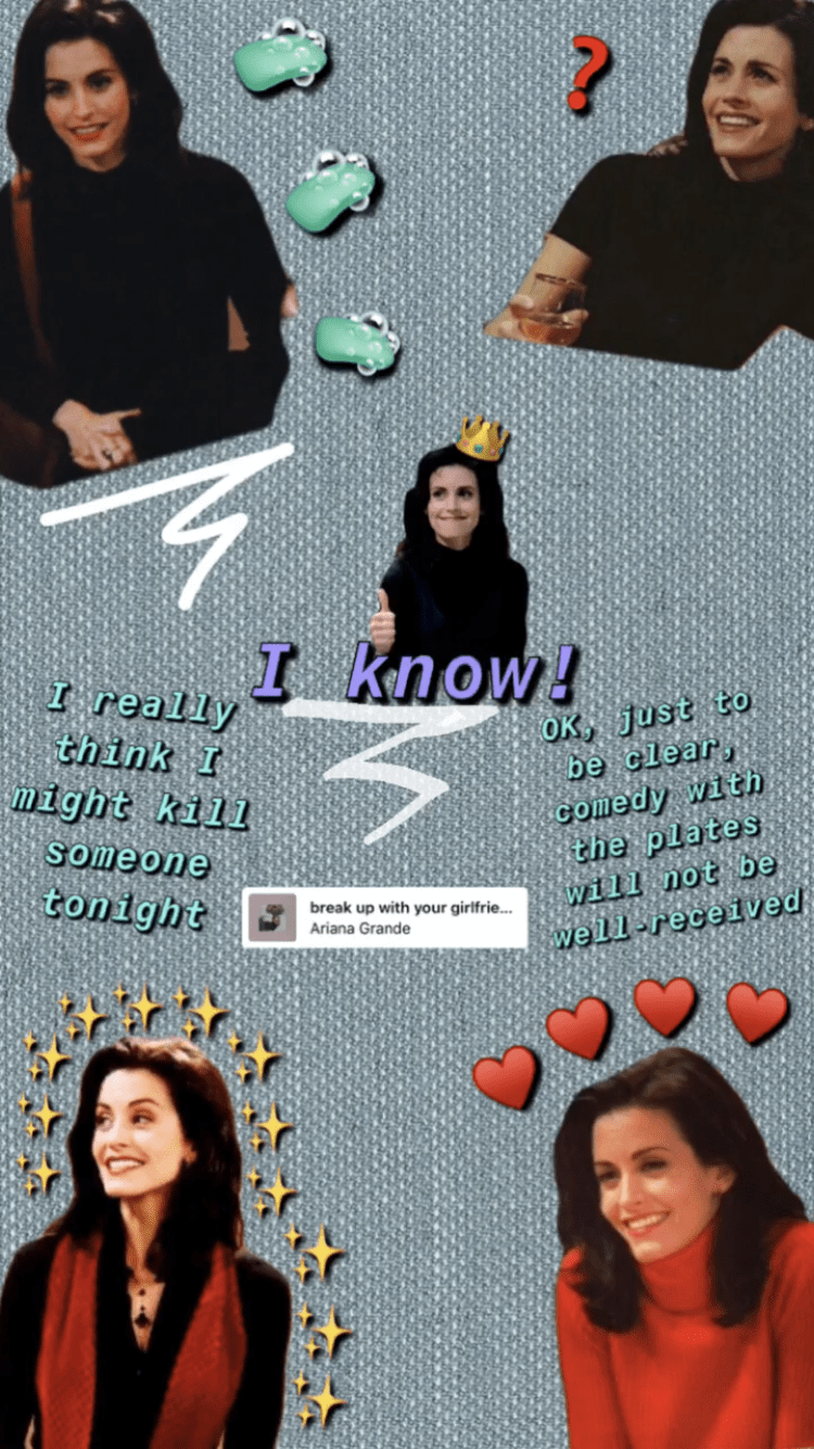 750x1334 Monica. Friends tv, Friends episodes, Friends moments